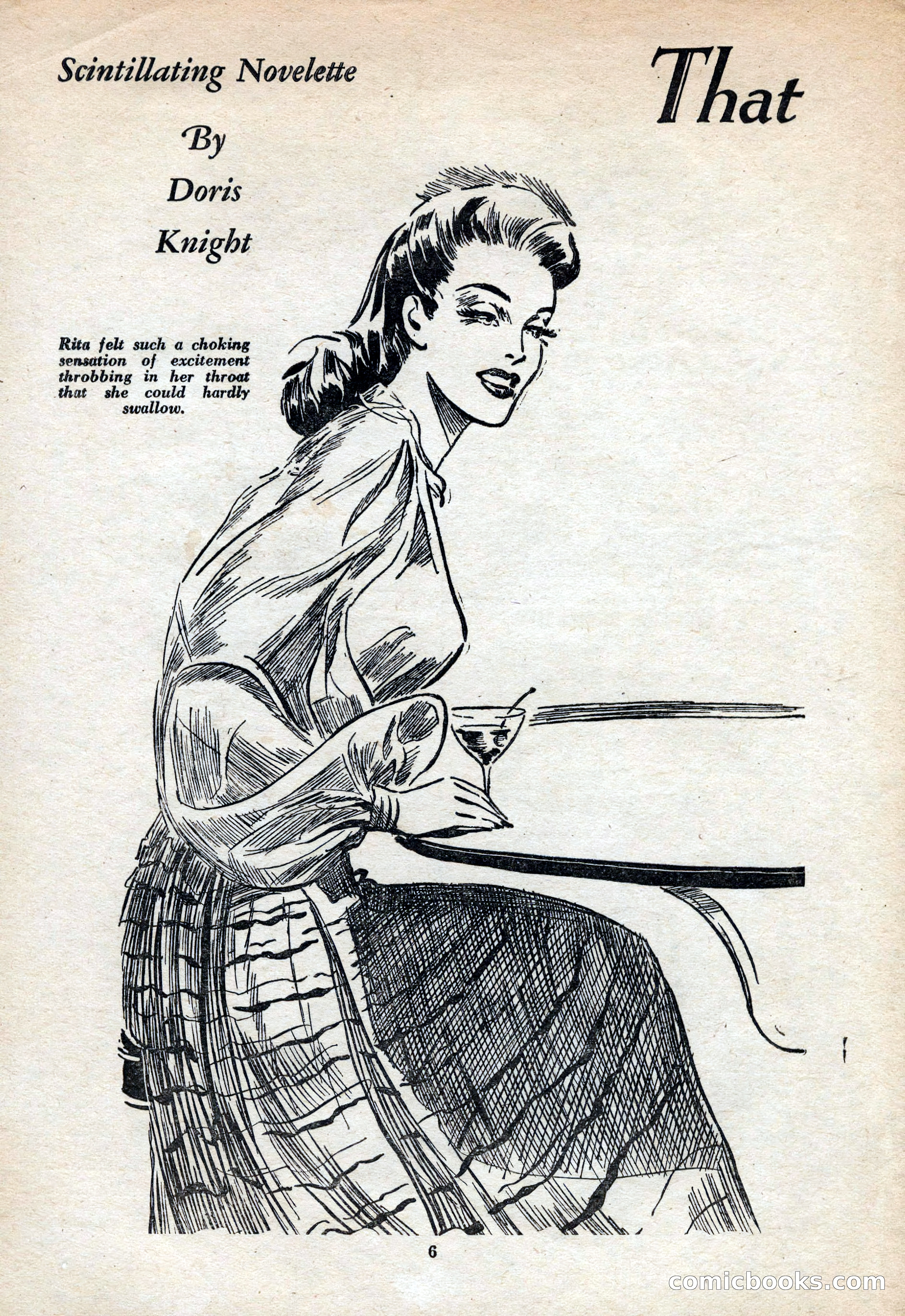Ten-Story Love Magazine, January 1941 — page 8 of 116
