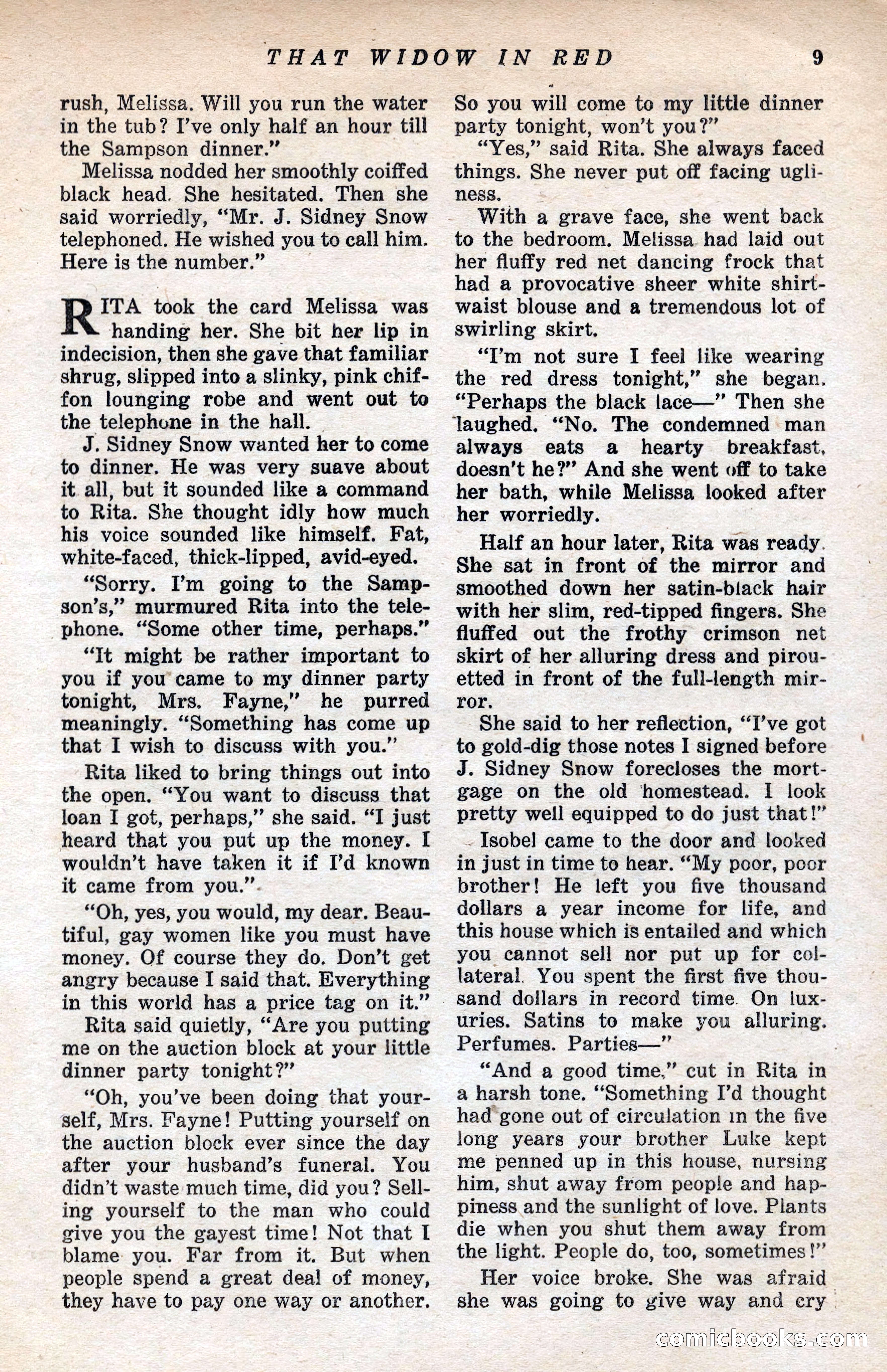 Ten-Story Love Magazine, January 1941 — page 11 of 116
