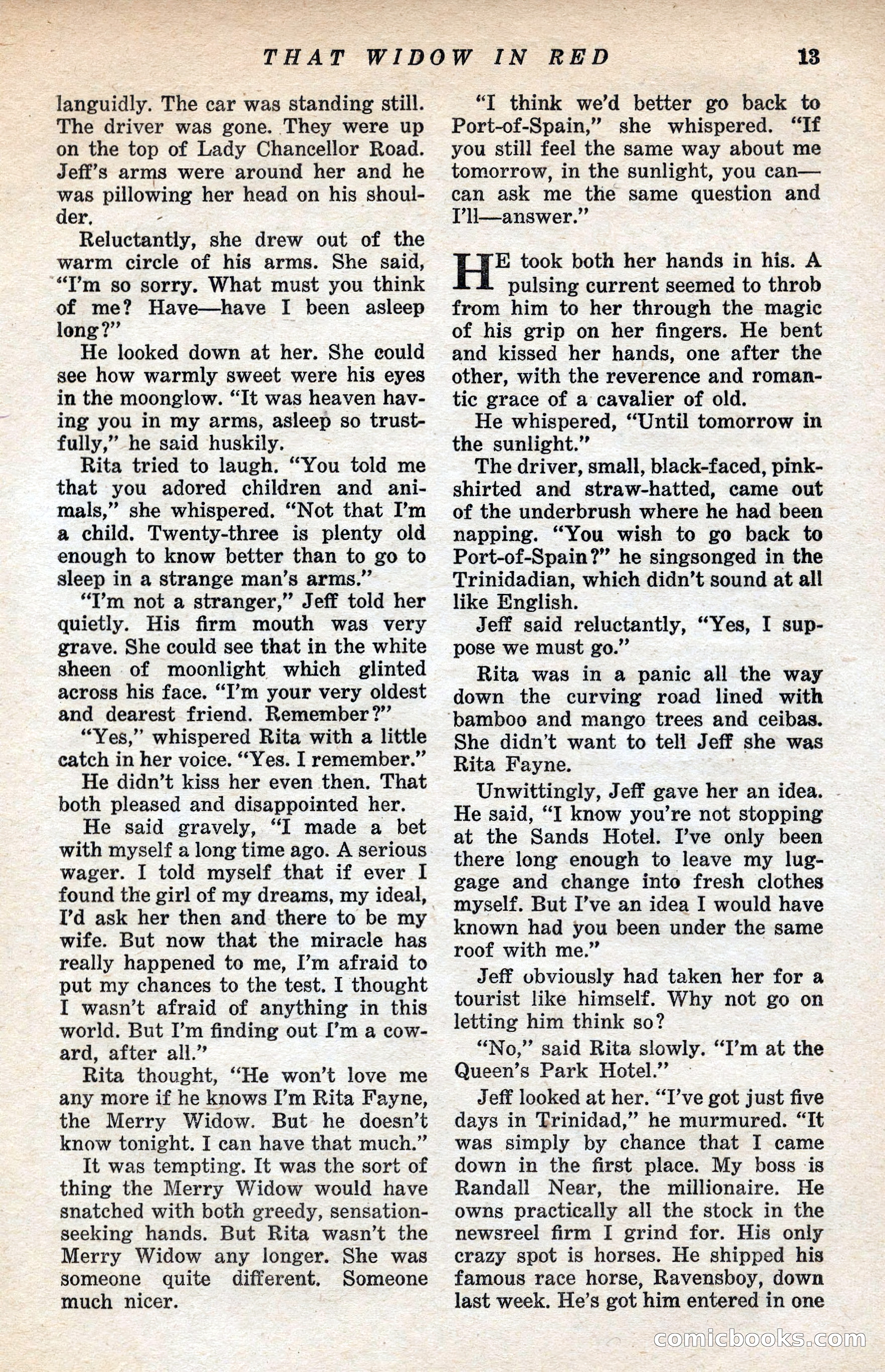 Ten-Story Love Magazine, January 1941 — page 15 of 116
