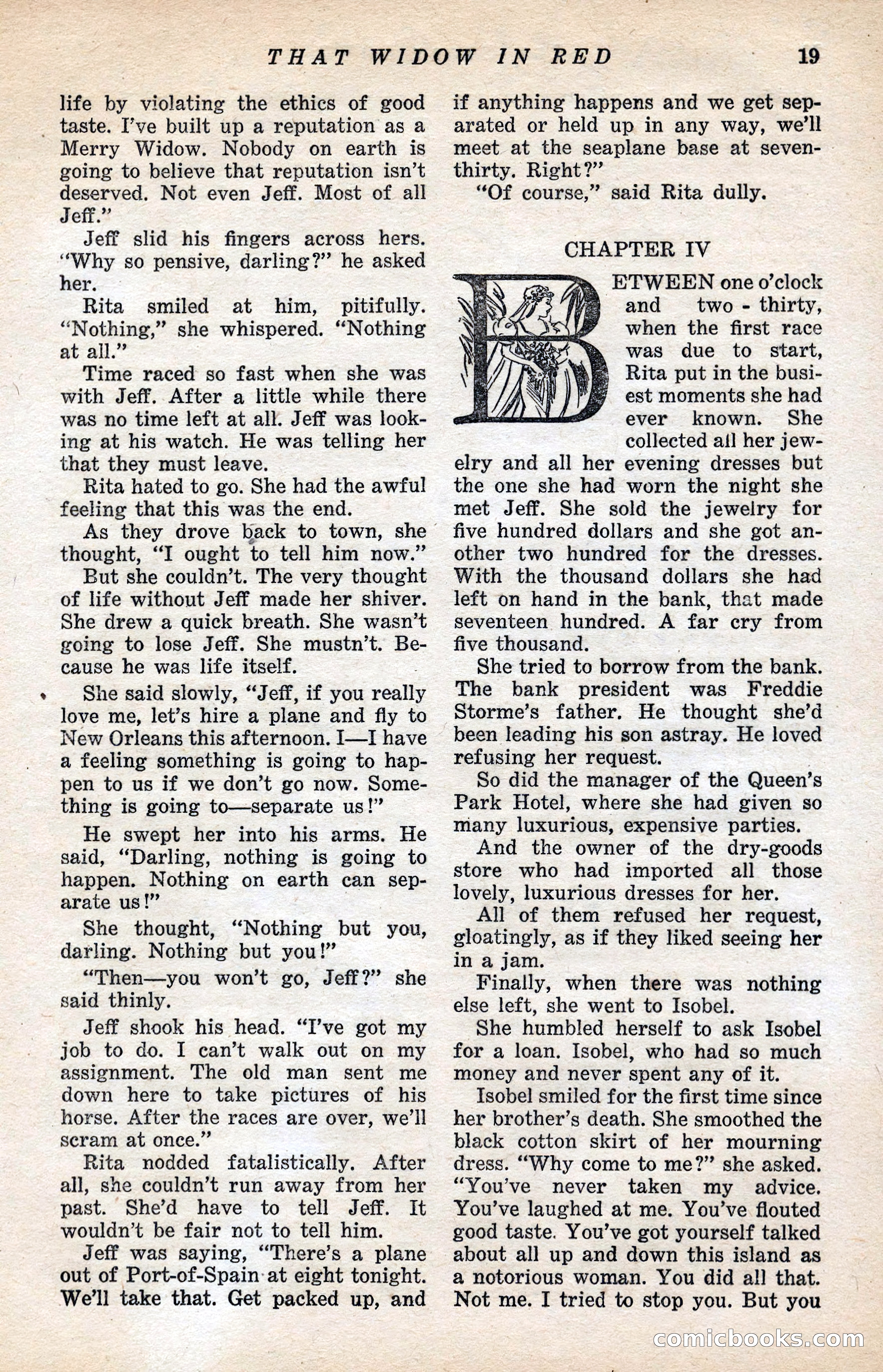 Ten-Story Love Magazine, January 1941 — page 21 of 116