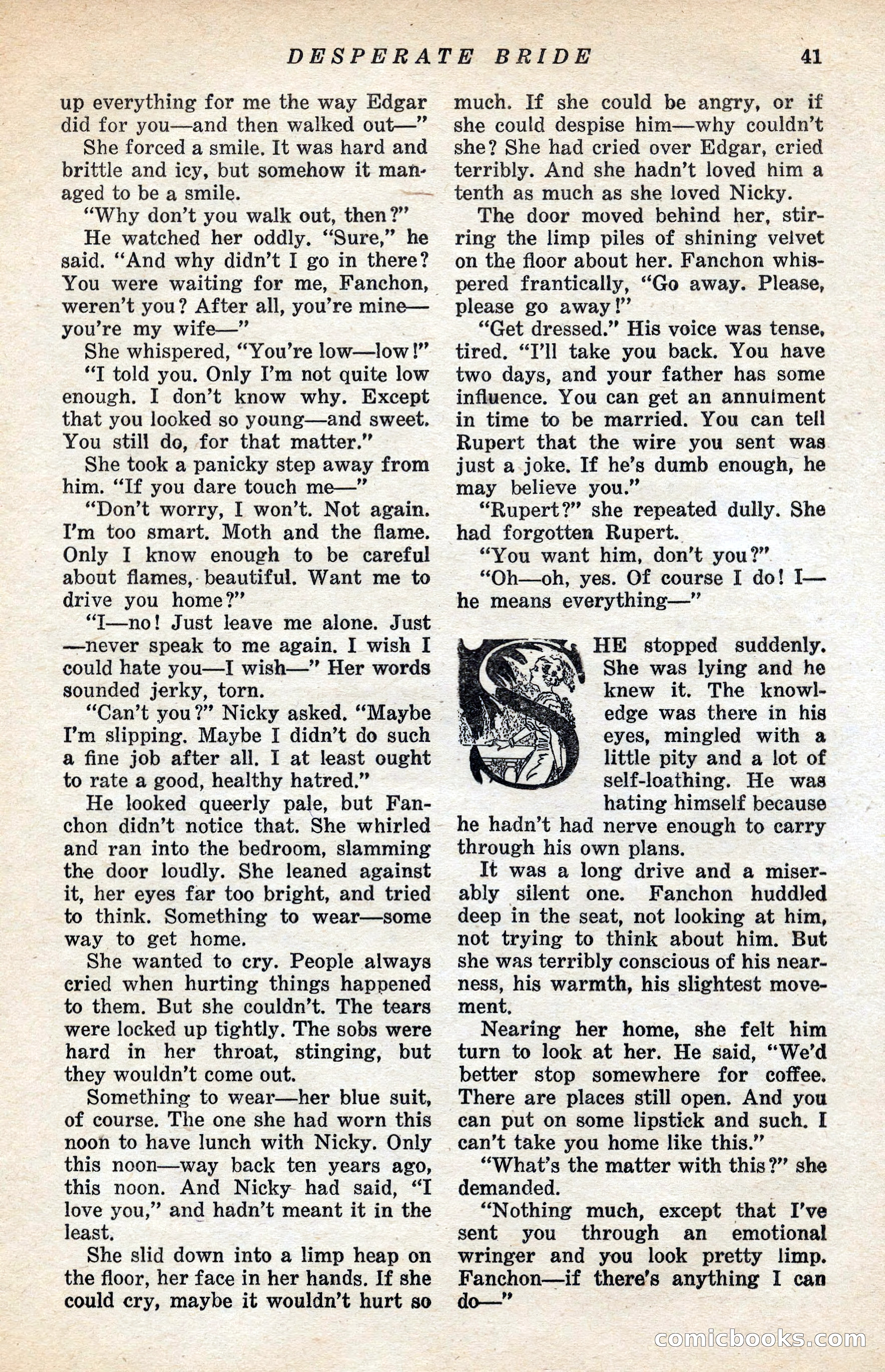 Ten-Story Love Magazine, January 1941 — page 43 of 116