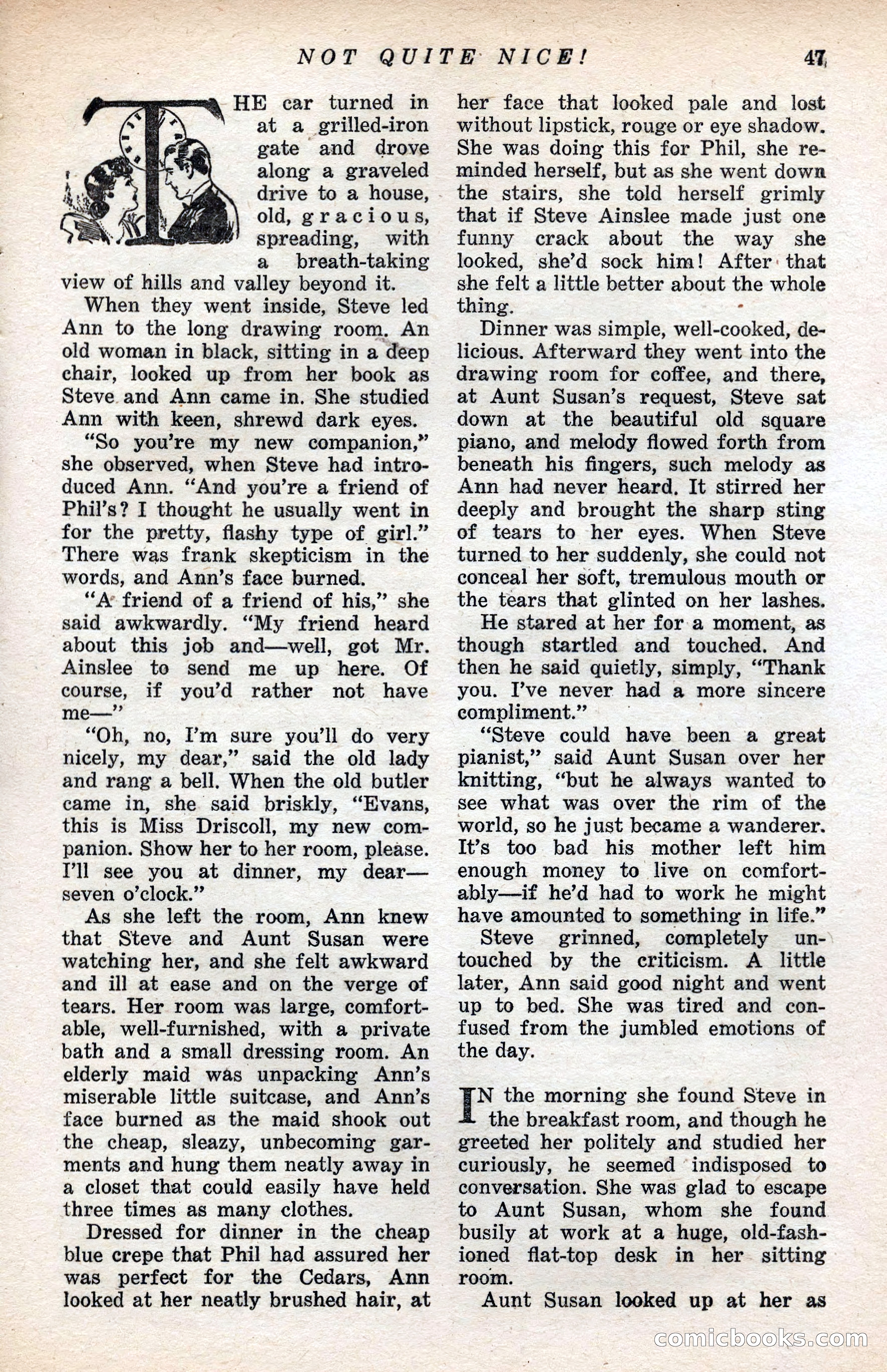 Ten-Story Love Magazine, January 1941 — page 49 of 116