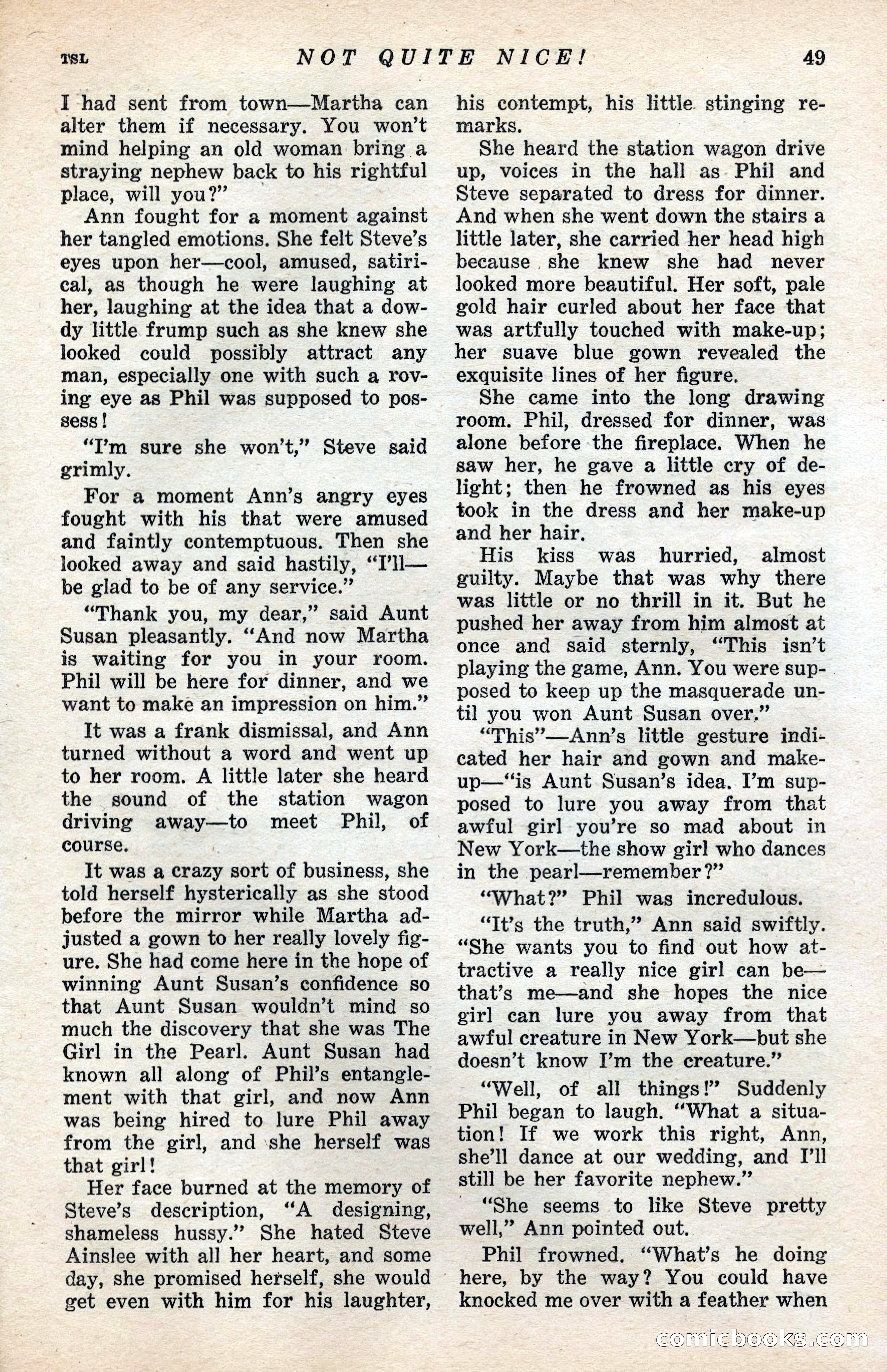 Ten-Story Love Magazine, January 1941 — page 51 of 116
