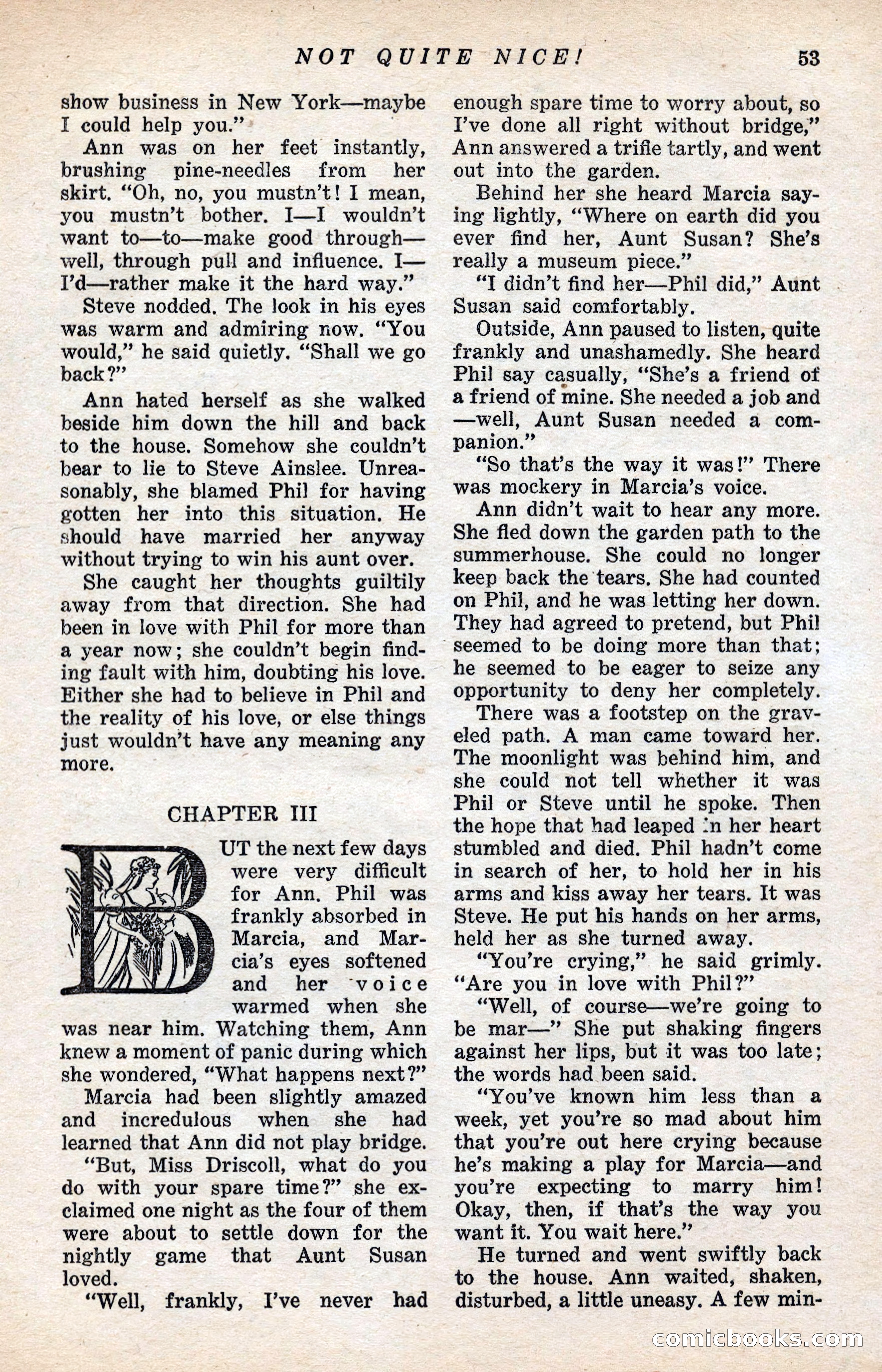 Ten-Story Love Magazine, January 1941 — page 55 of 116