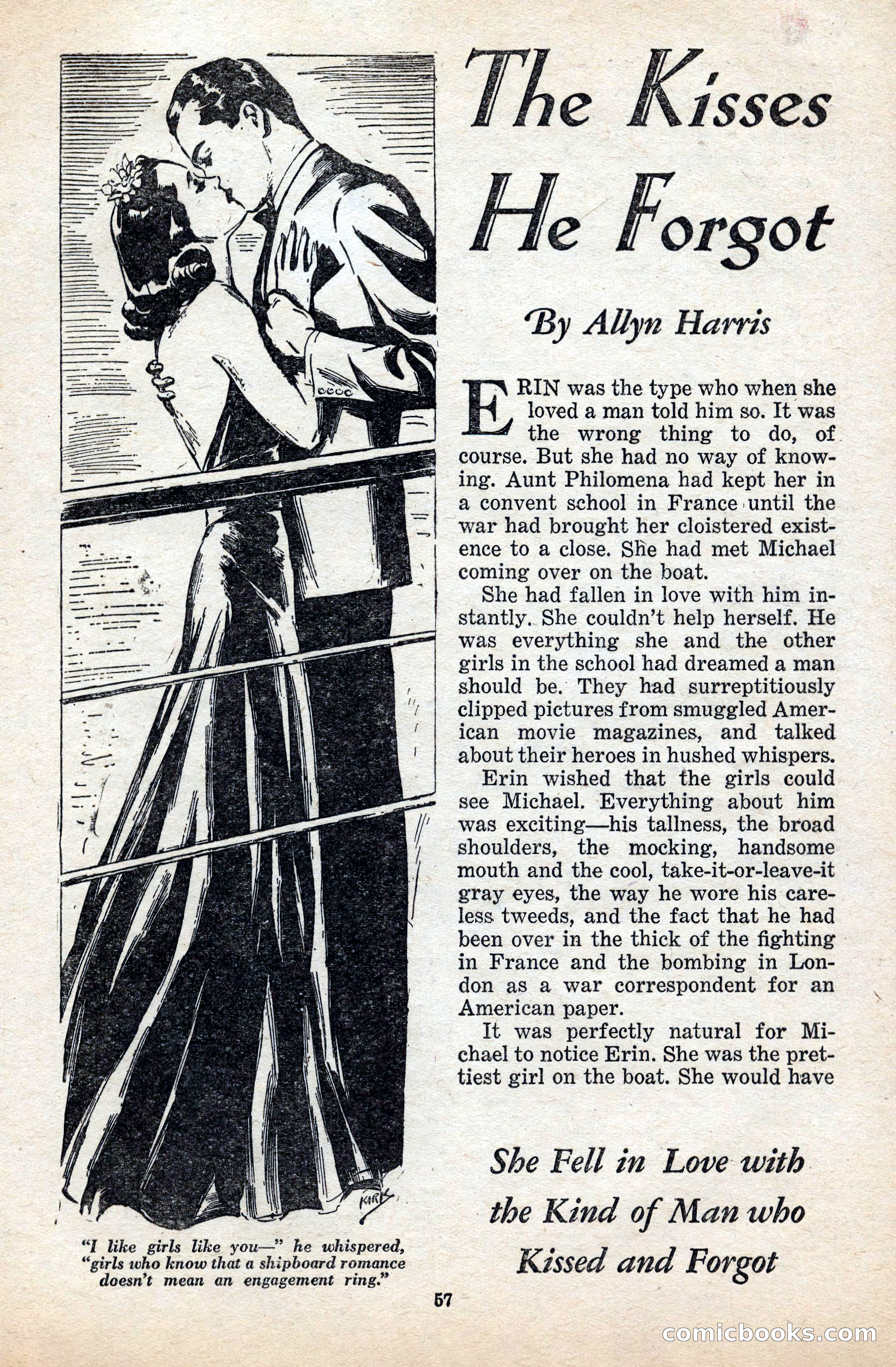 Ten-Story Love Magazine, January 1941 — page 59 of 116