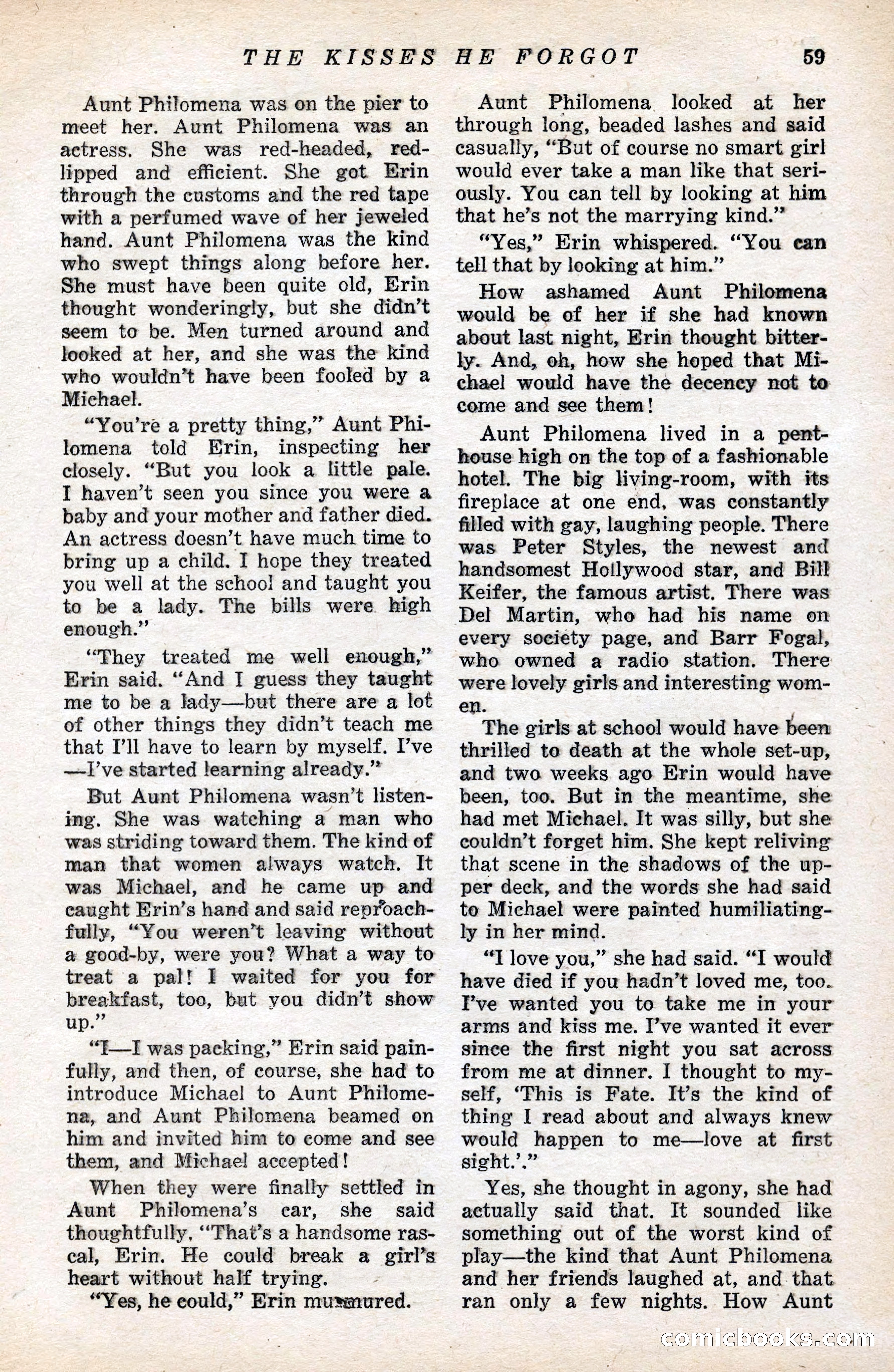 Ten-Story Love Magazine, January 1941 — page 61 of 116
