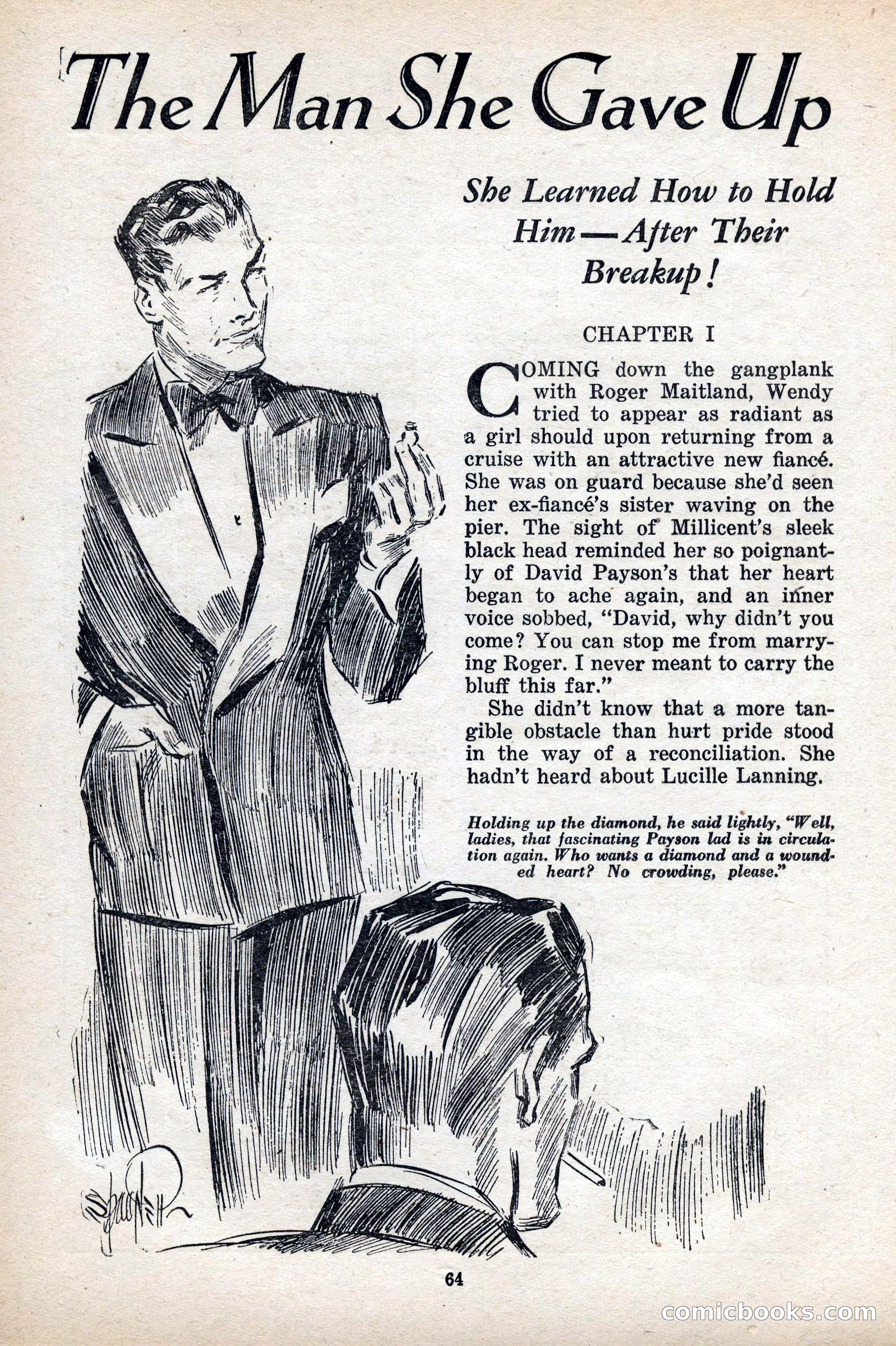 Ten-Story Love Magazine, January 1941 — page 66 of 116
