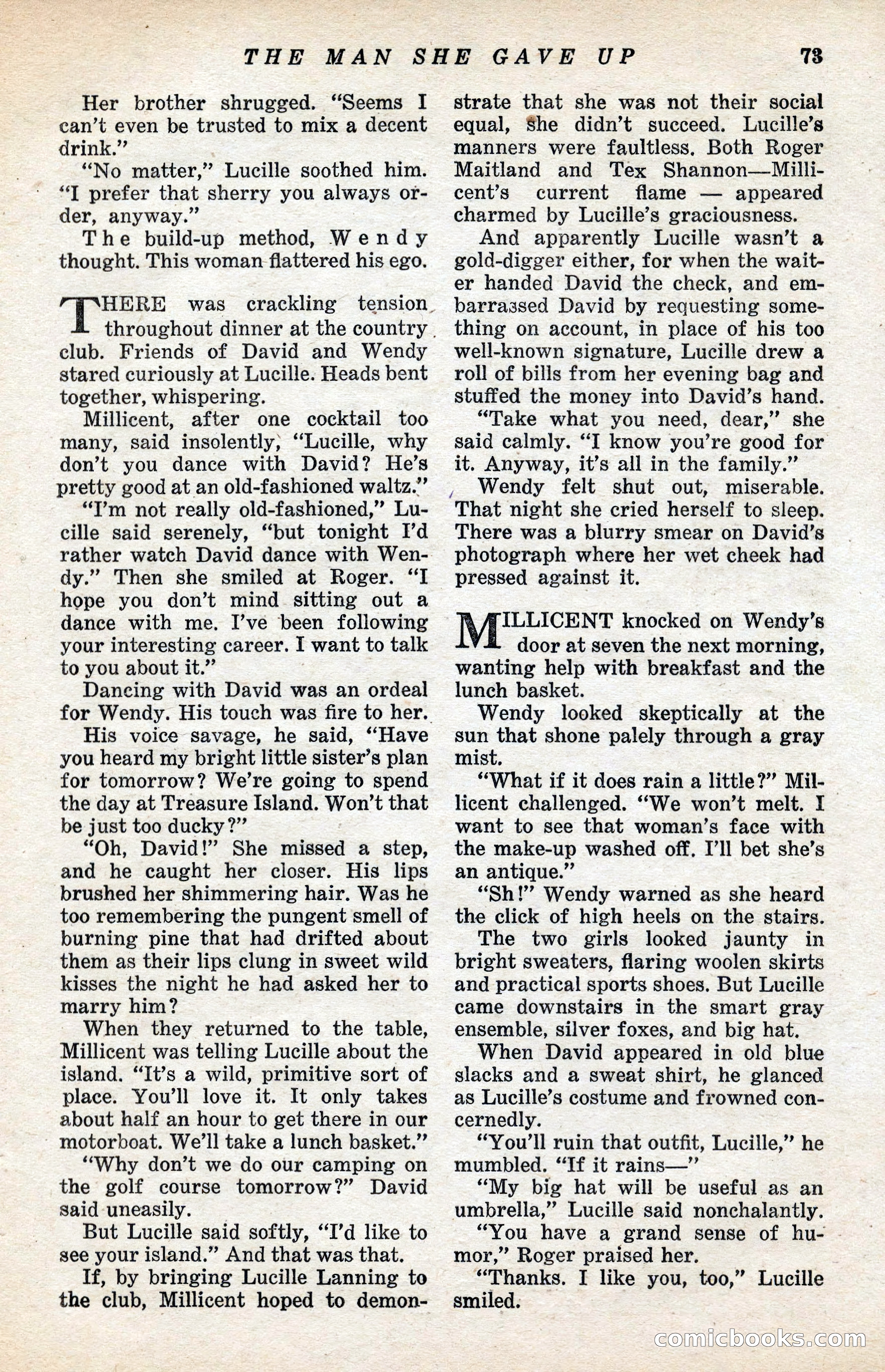 Ten-Story Love Magazine, January 1941 — page 75 of 116