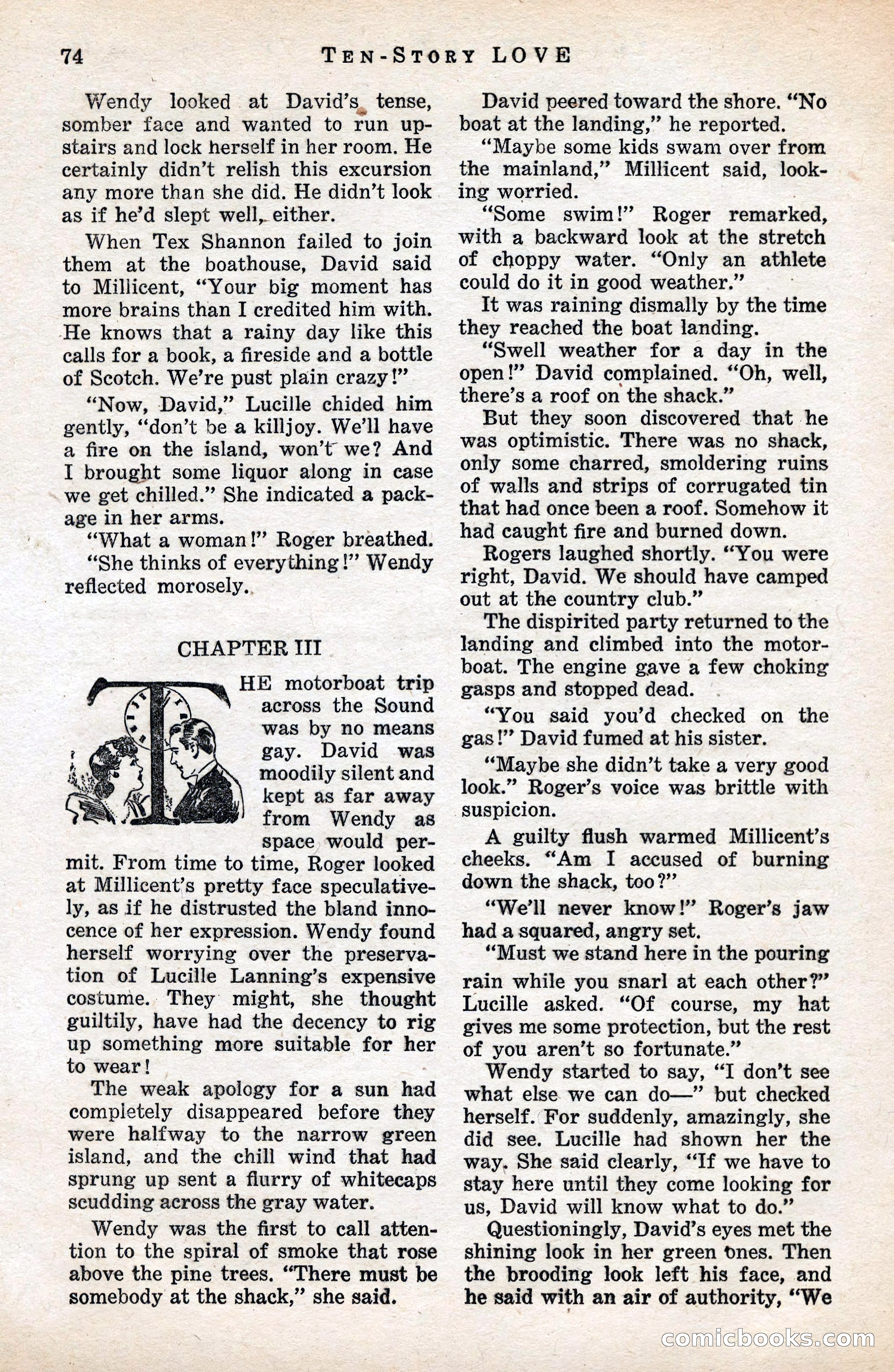 Ten-Story Love Magazine, January 1941 — page 76 of 116