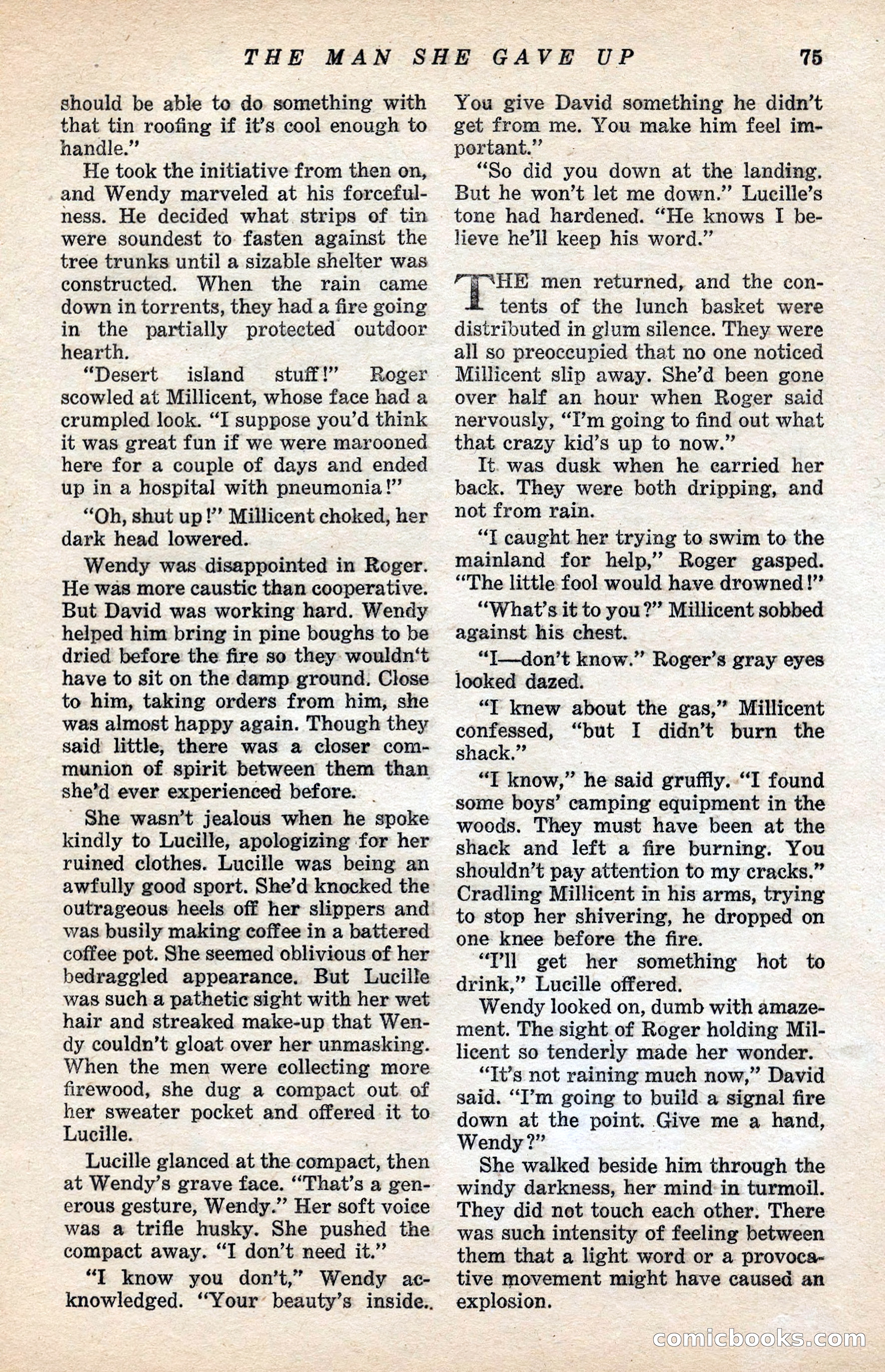Ten-Story Love Magazine, January 1941 — page 77 of 116