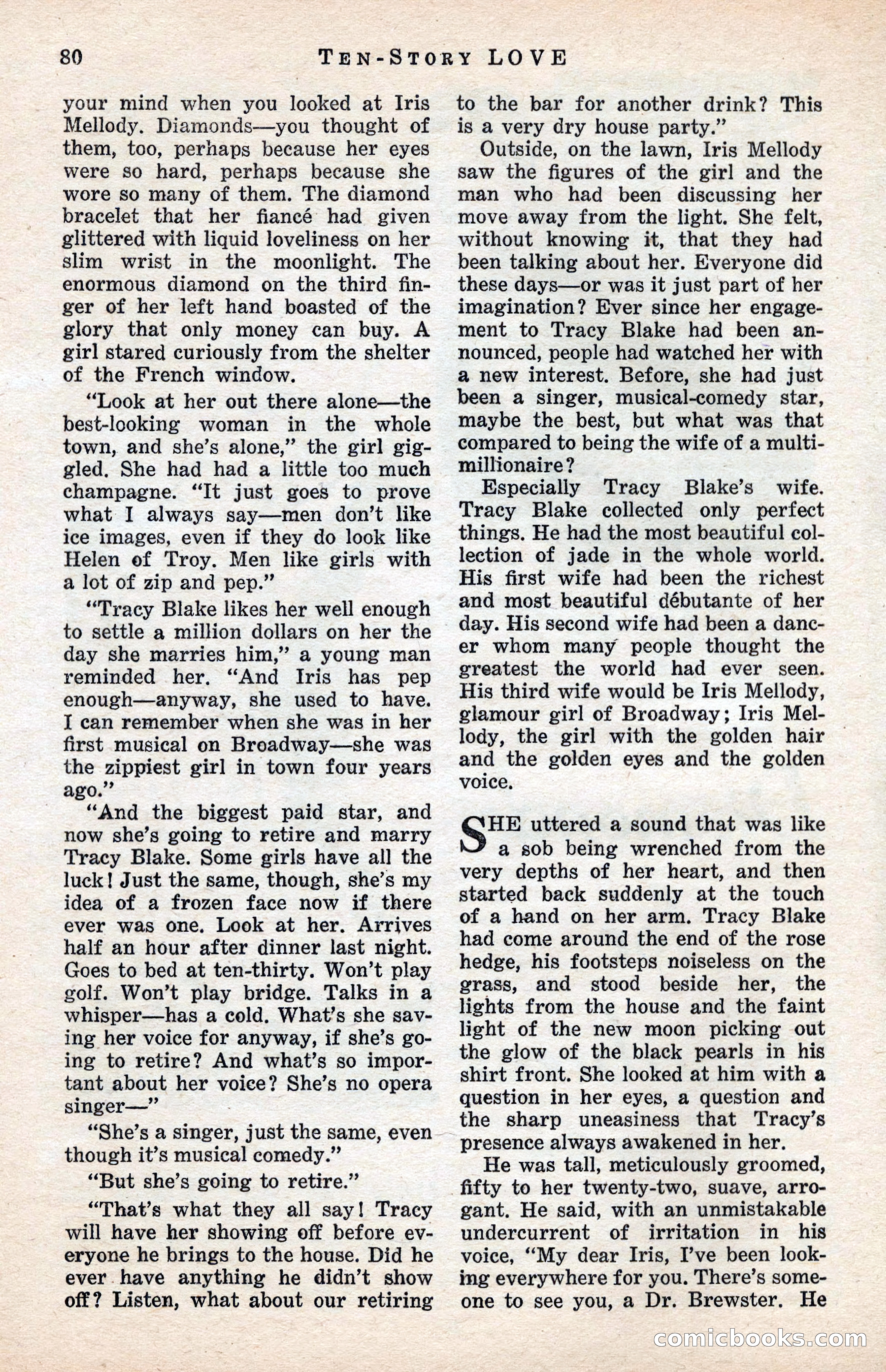 Ten-Story Love Magazine, January 1941 — page 82 of 116
