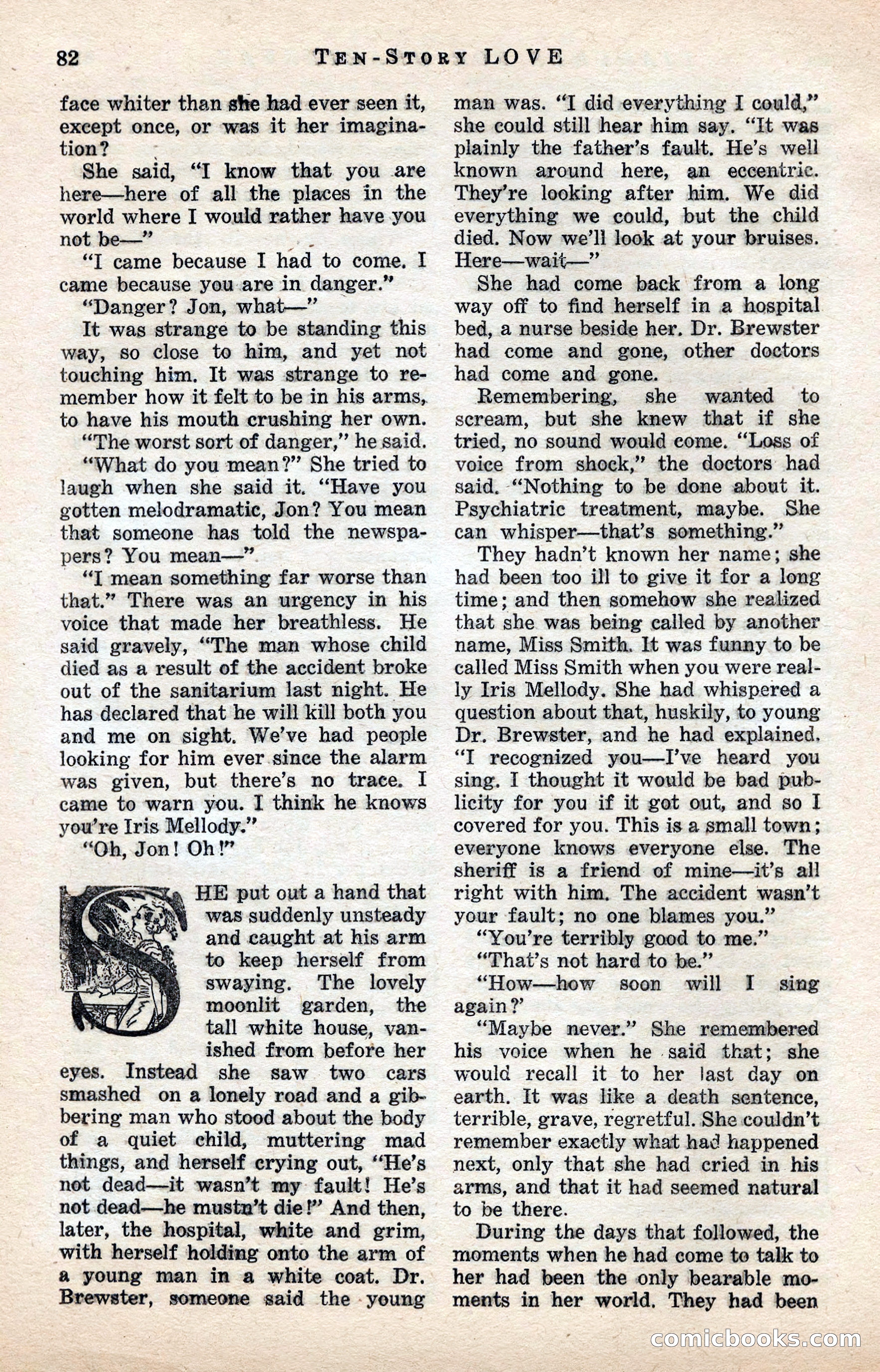 Ten-Story Love Magazine, January 1941 — page 84 of 116