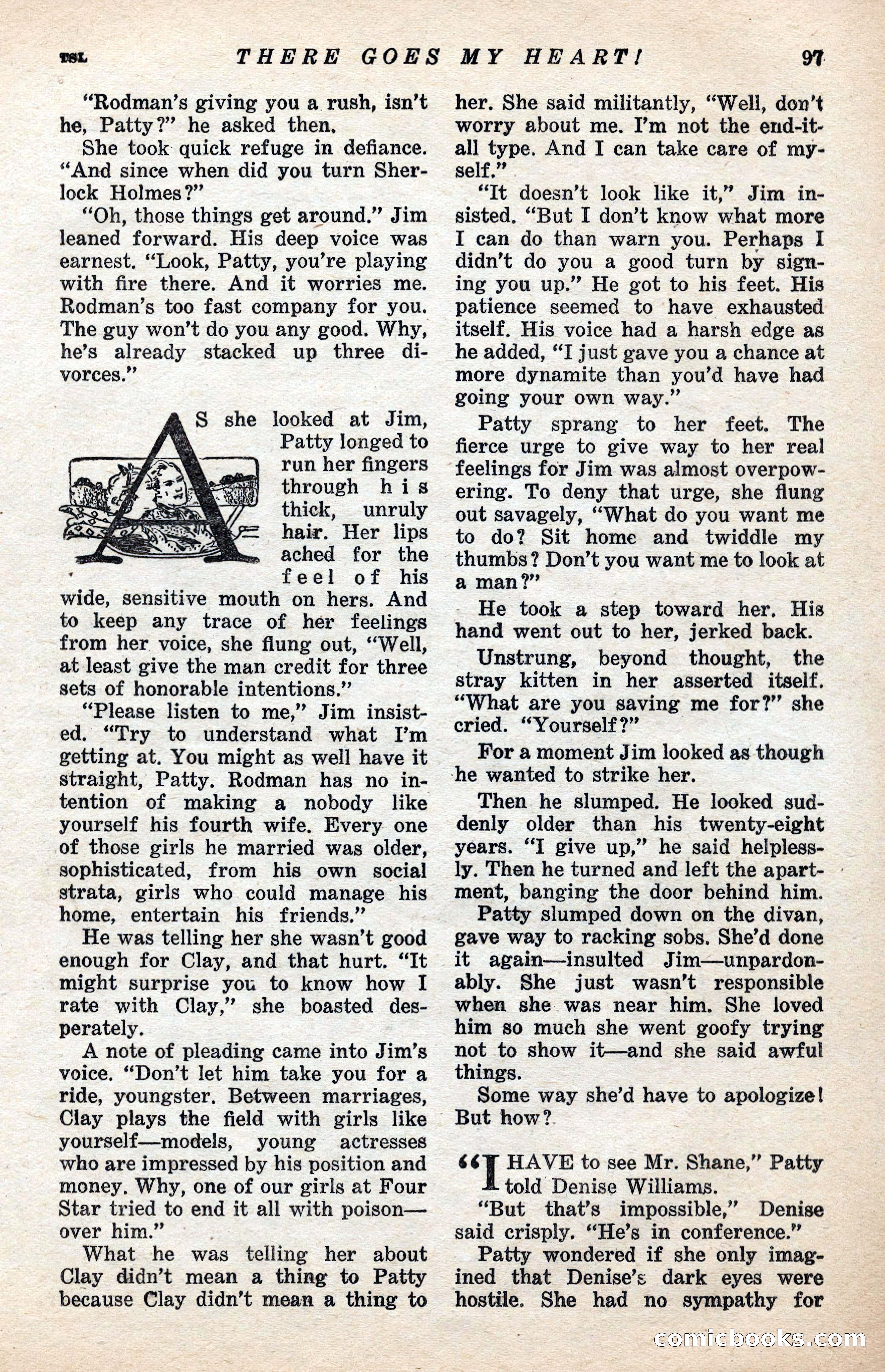 Ten-Story Love Magazine, January 1941 — page 99 of 116