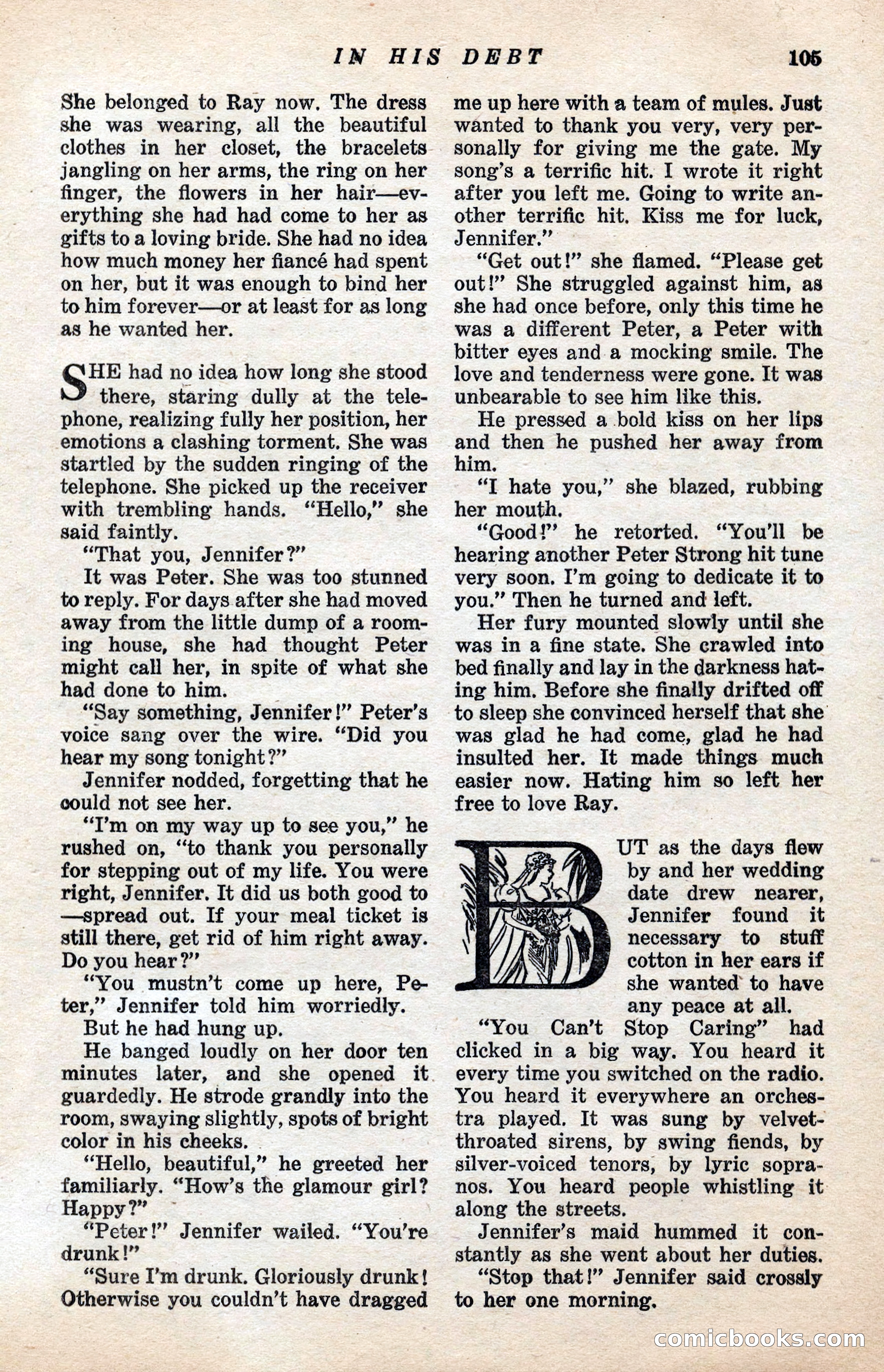Ten-Story Love Magazine, January 1941 — page 107 of 116