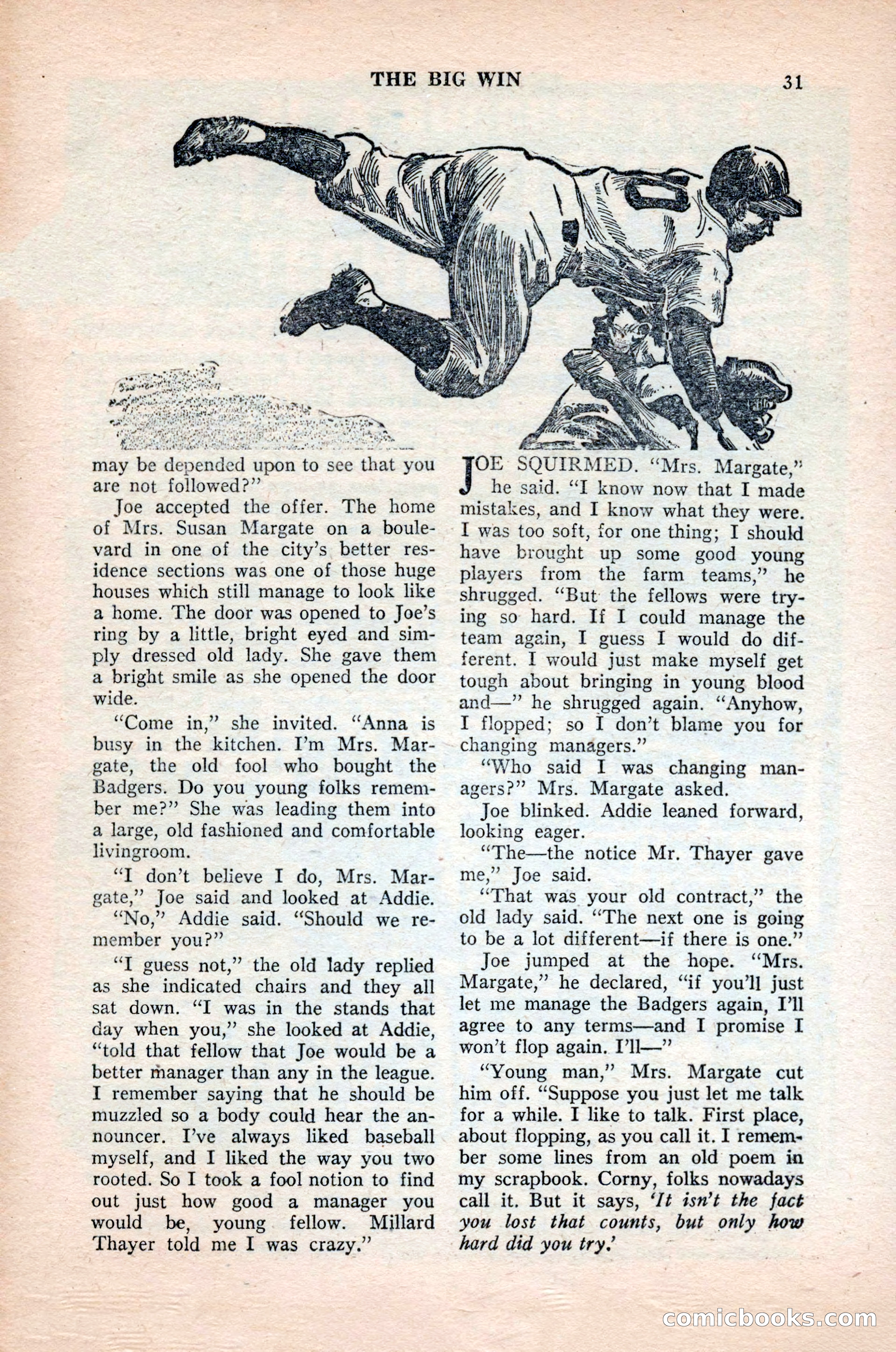 Ten-Story Sports, October 1952 — page 31 of 132