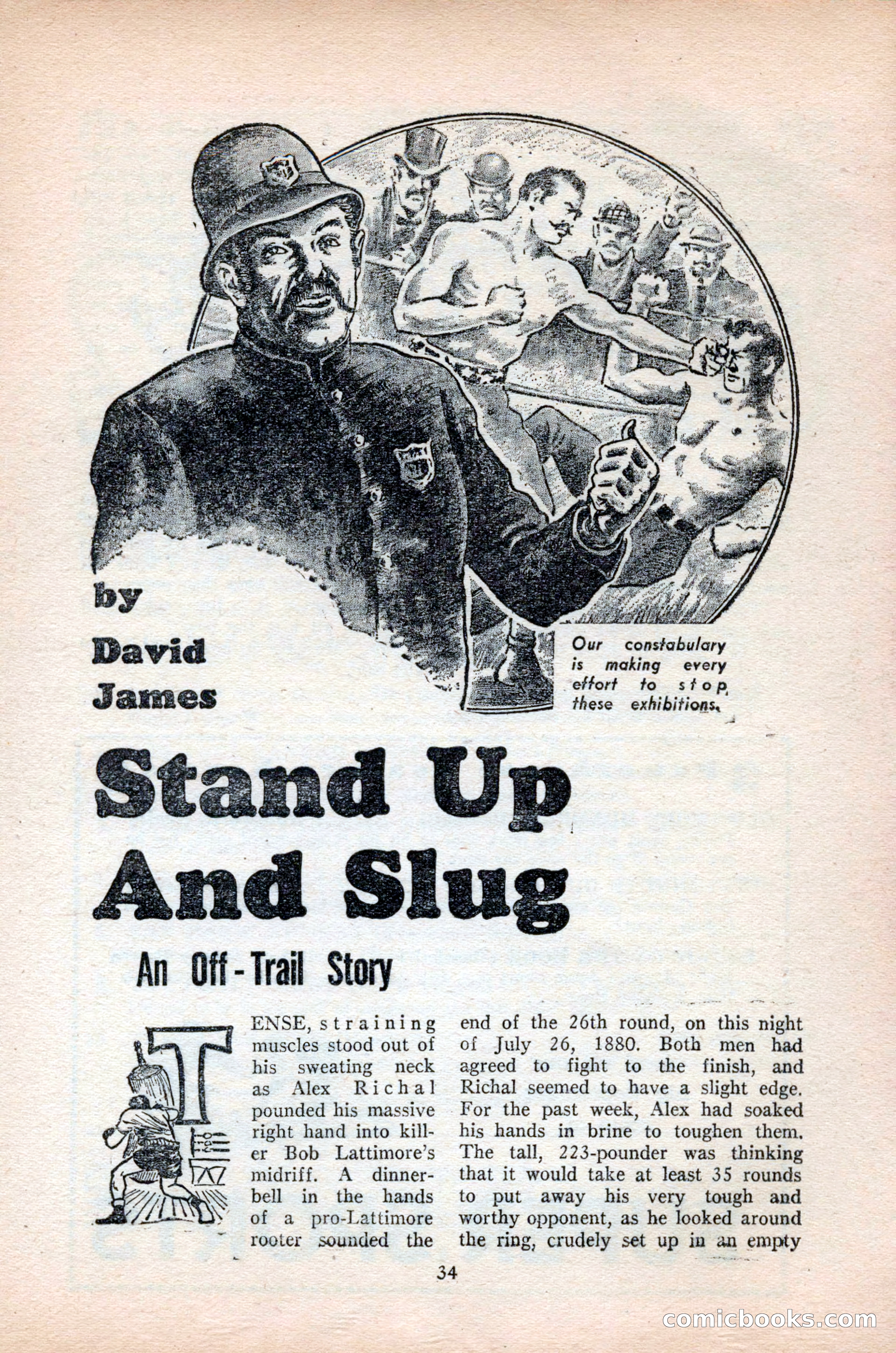 Ten-Story Sports, October 1952 — page 34 of 132