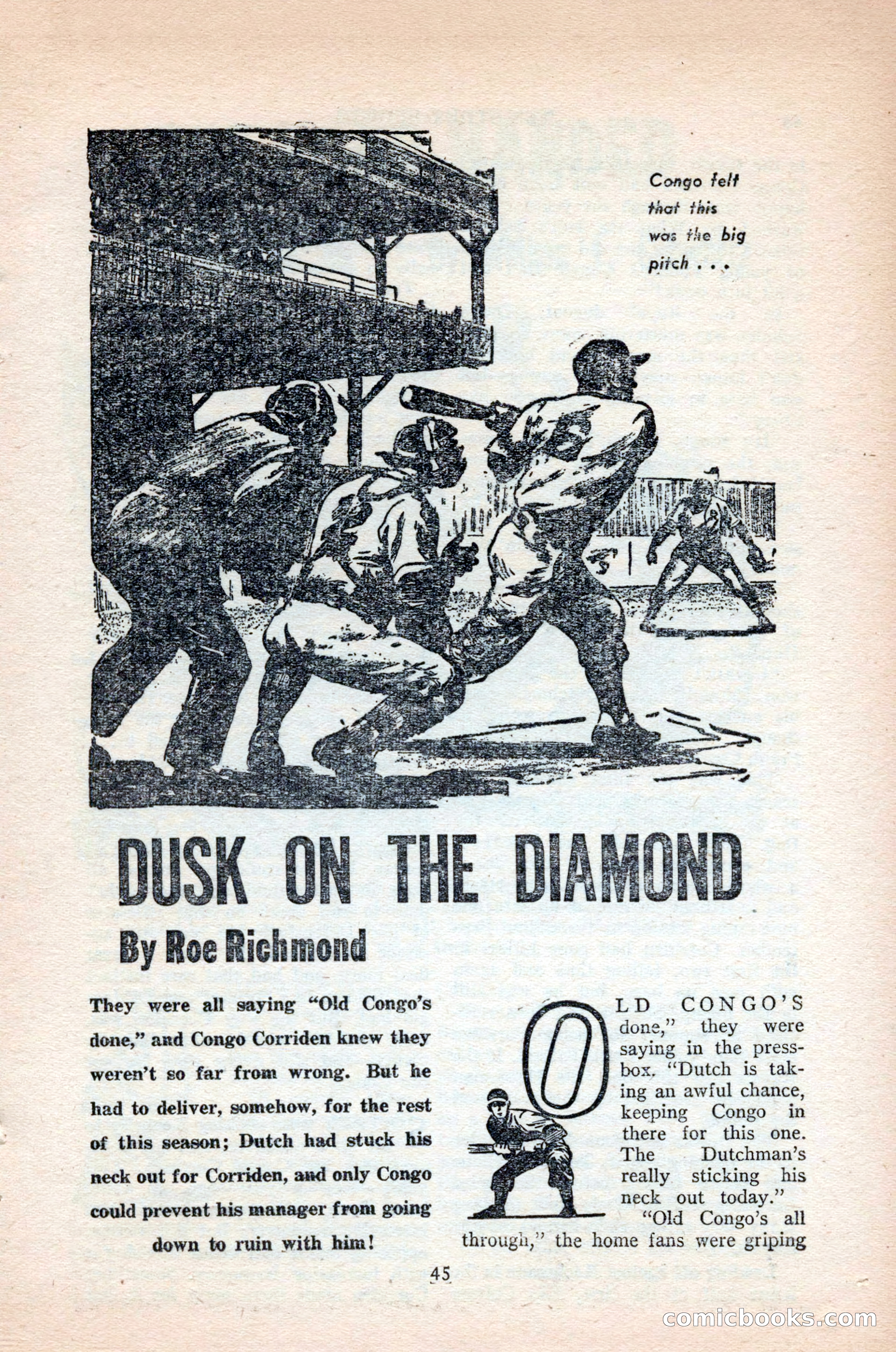Ten-Story Sports, October 1952 — page 45 of 132