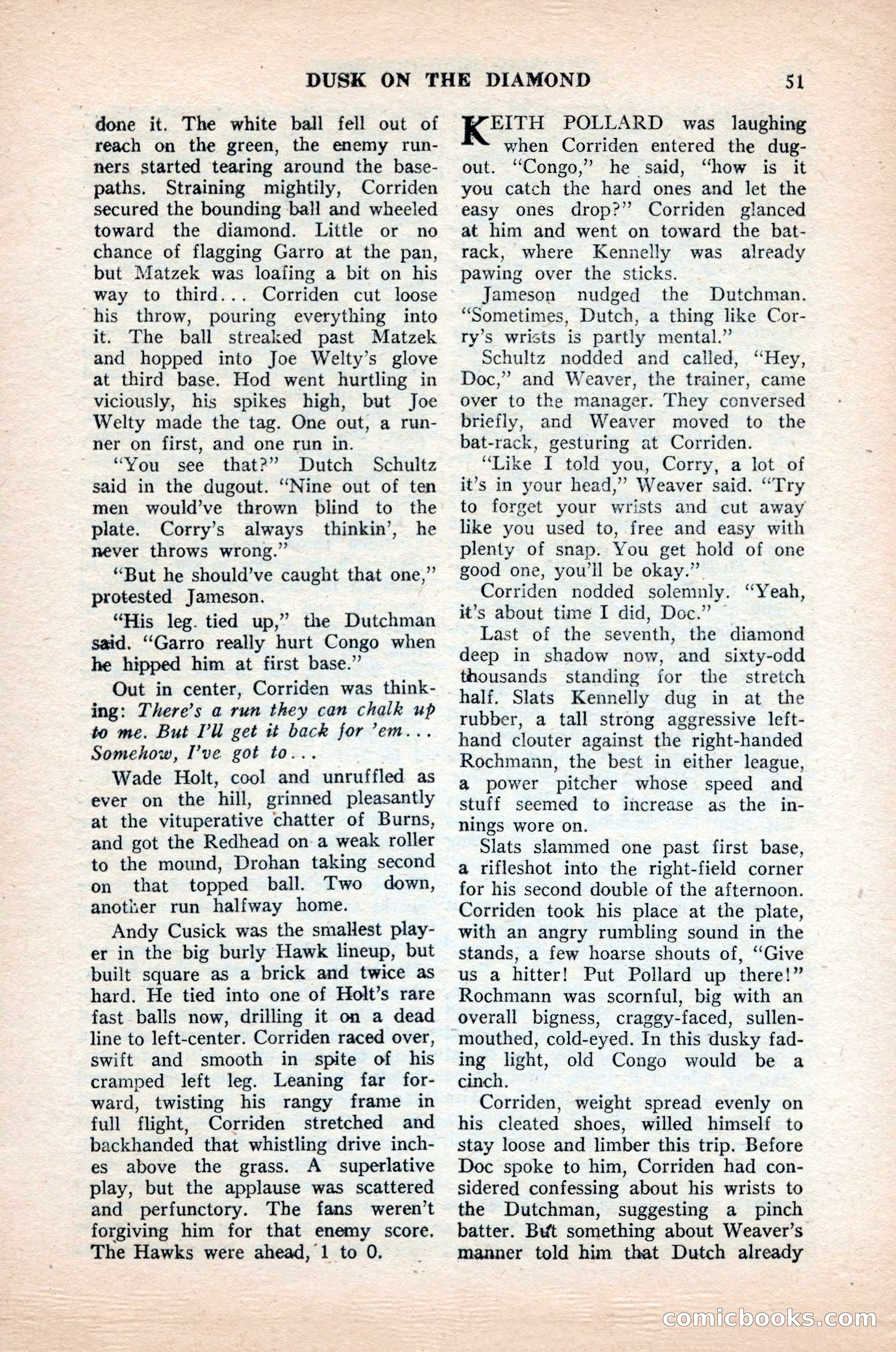 Ten-Story Sports, October 1952 — page 51 of 132