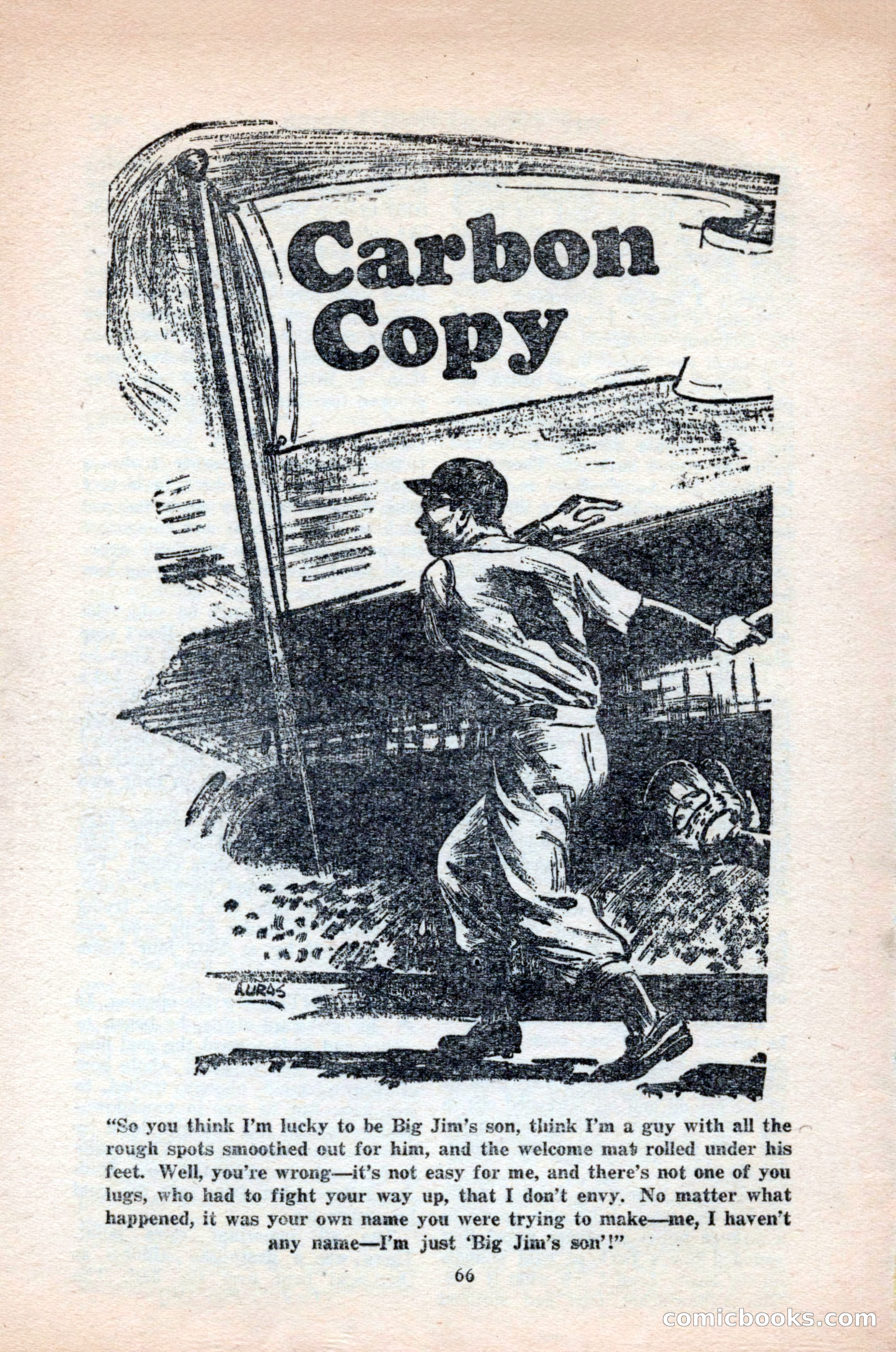 Ten-Story Sports, October 1952 — page 66 of 132