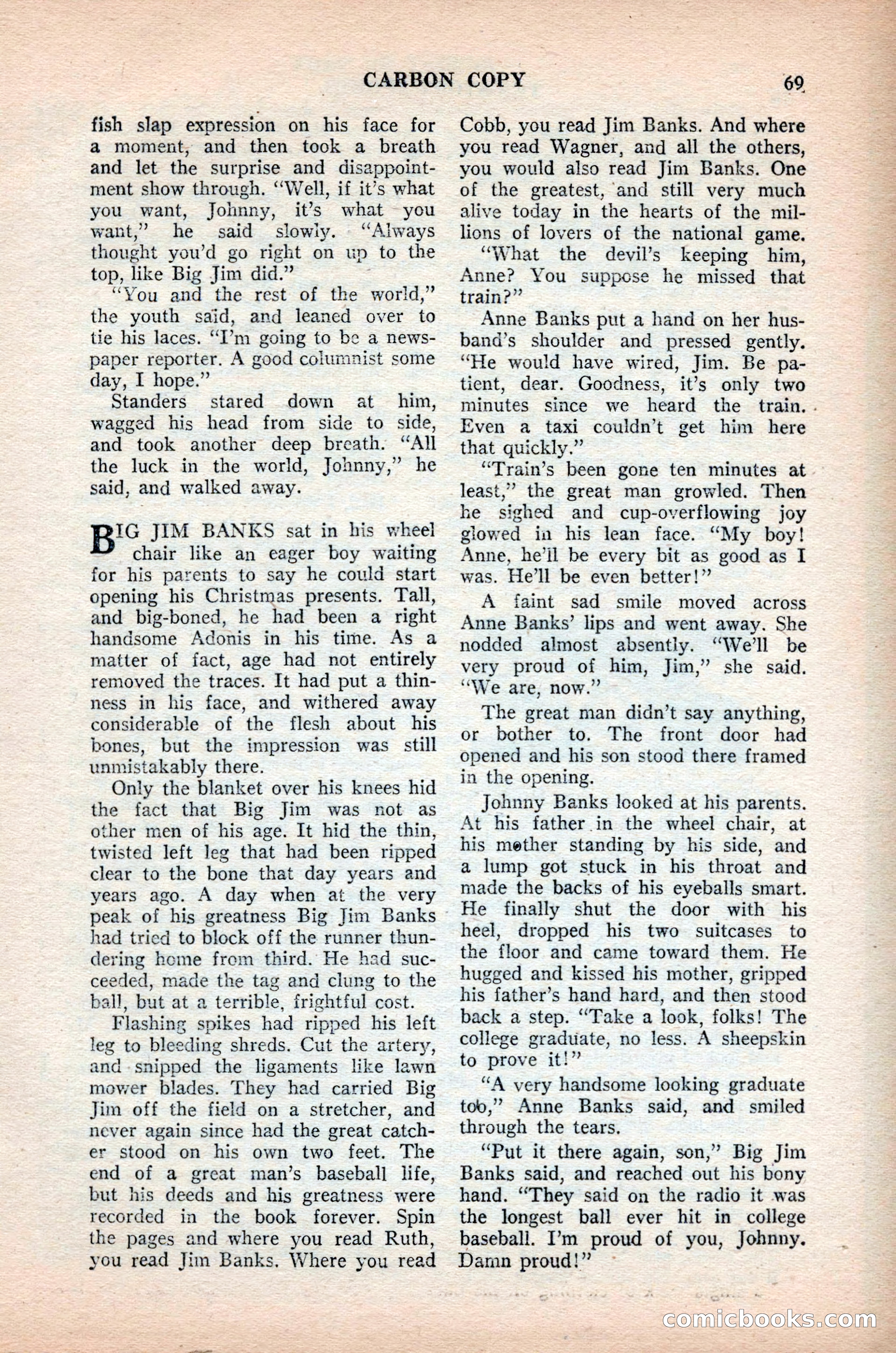Ten-Story Sports, October 1952 — page 69 of 132