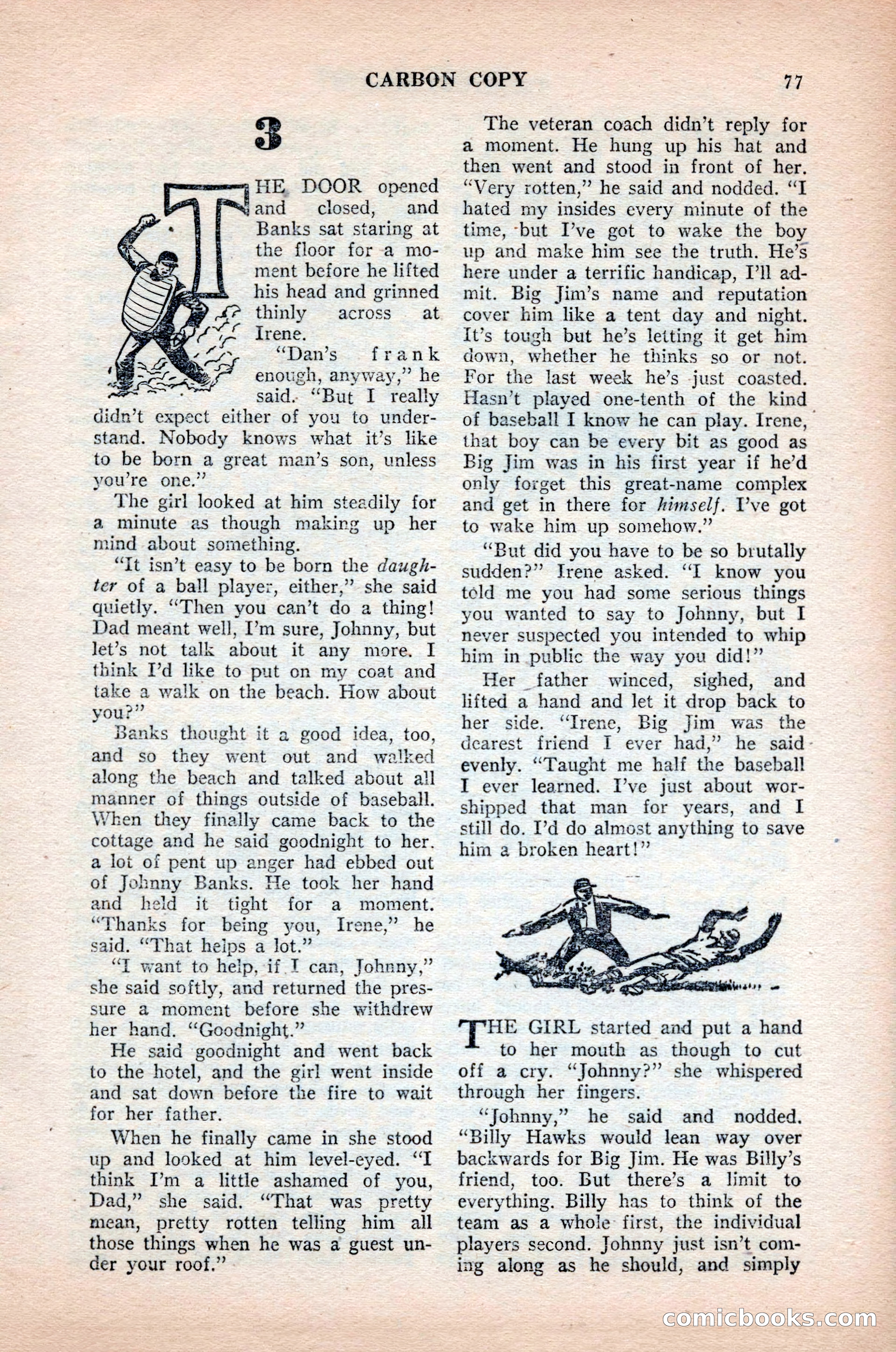 Ten-Story Sports, October 1952 — page 77 of 132