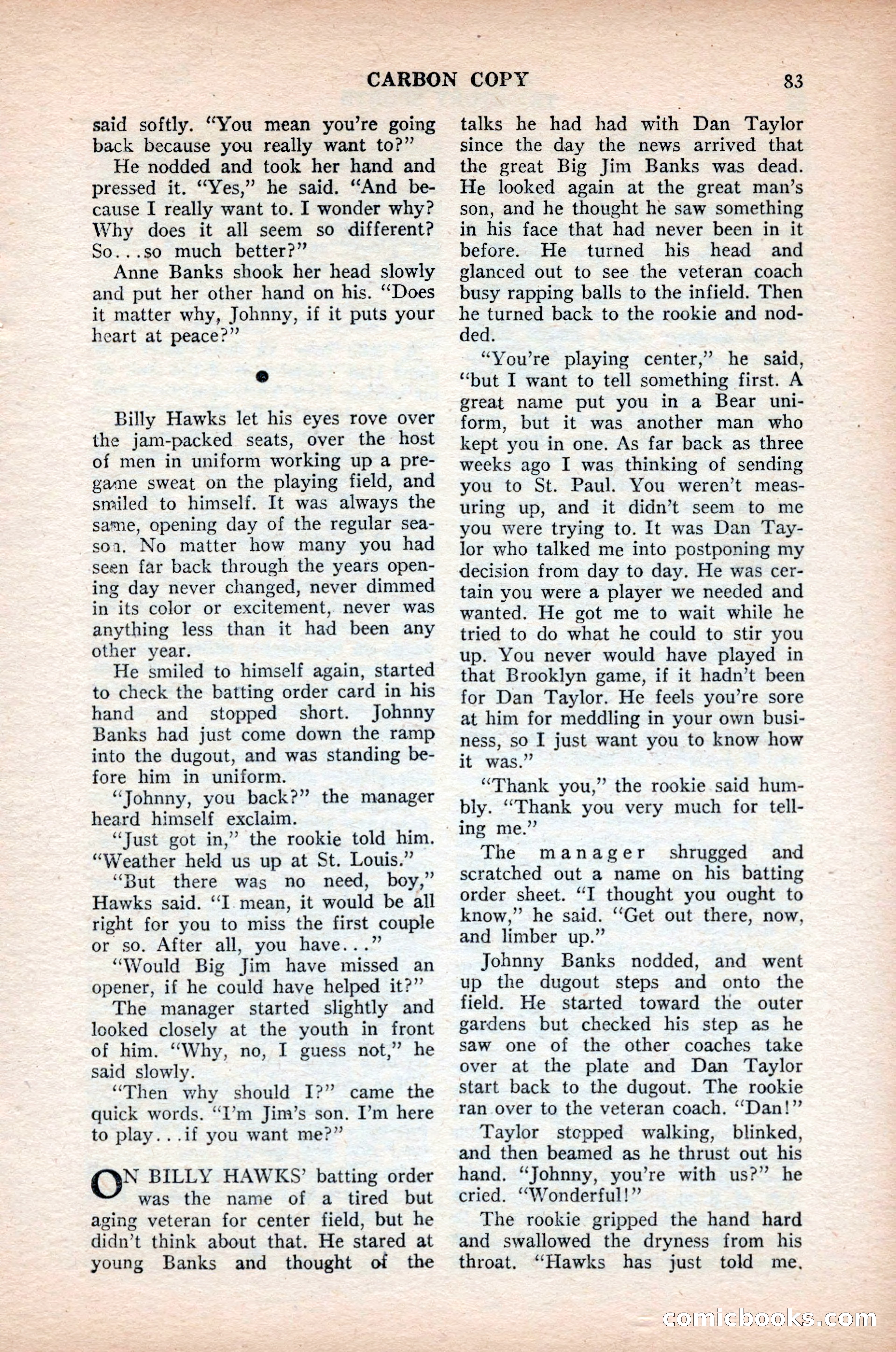 Ten-Story Sports, October 1952 — page 83 of 132