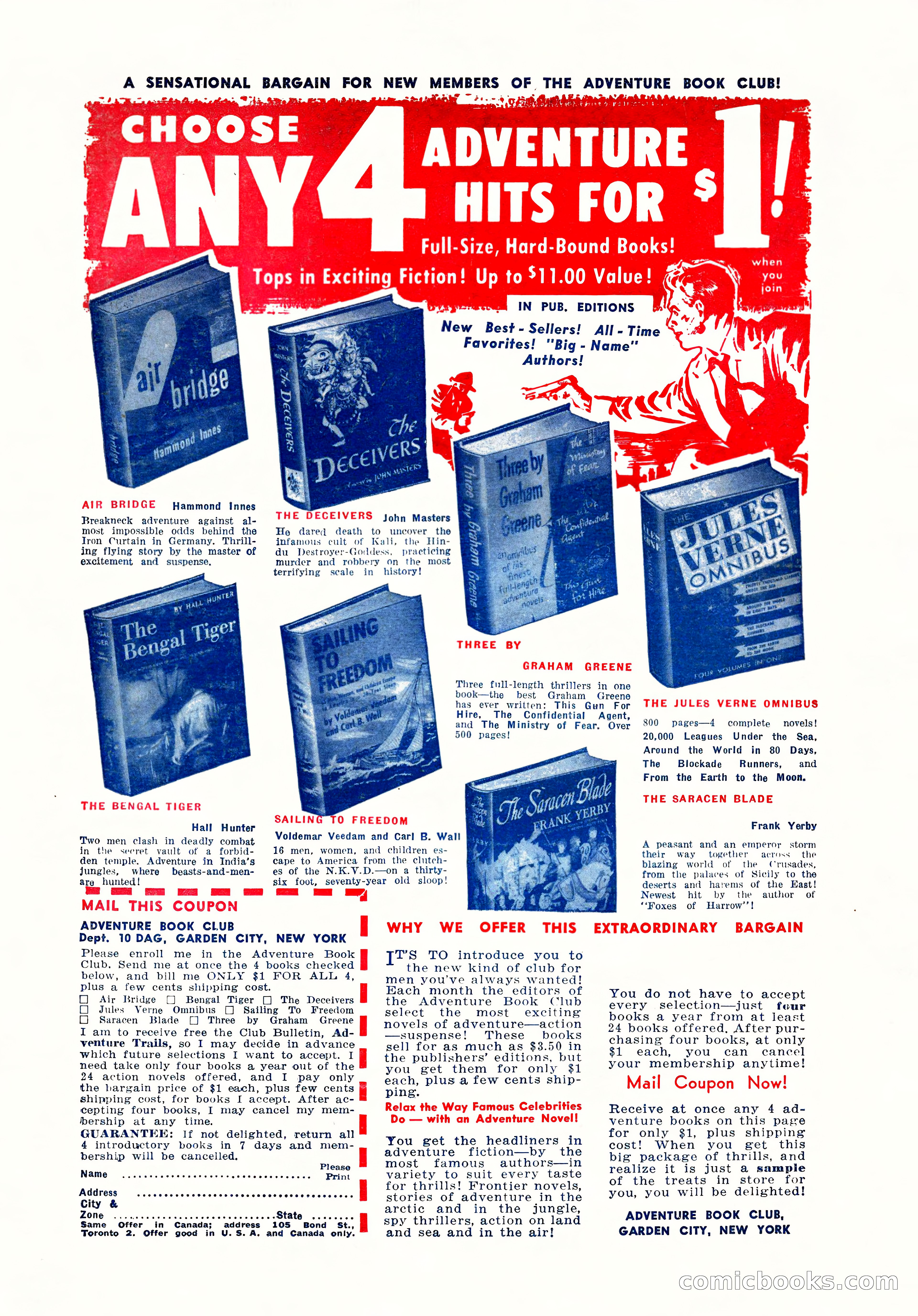 Ten-Story Sports, October 1952 — page 132 of 132