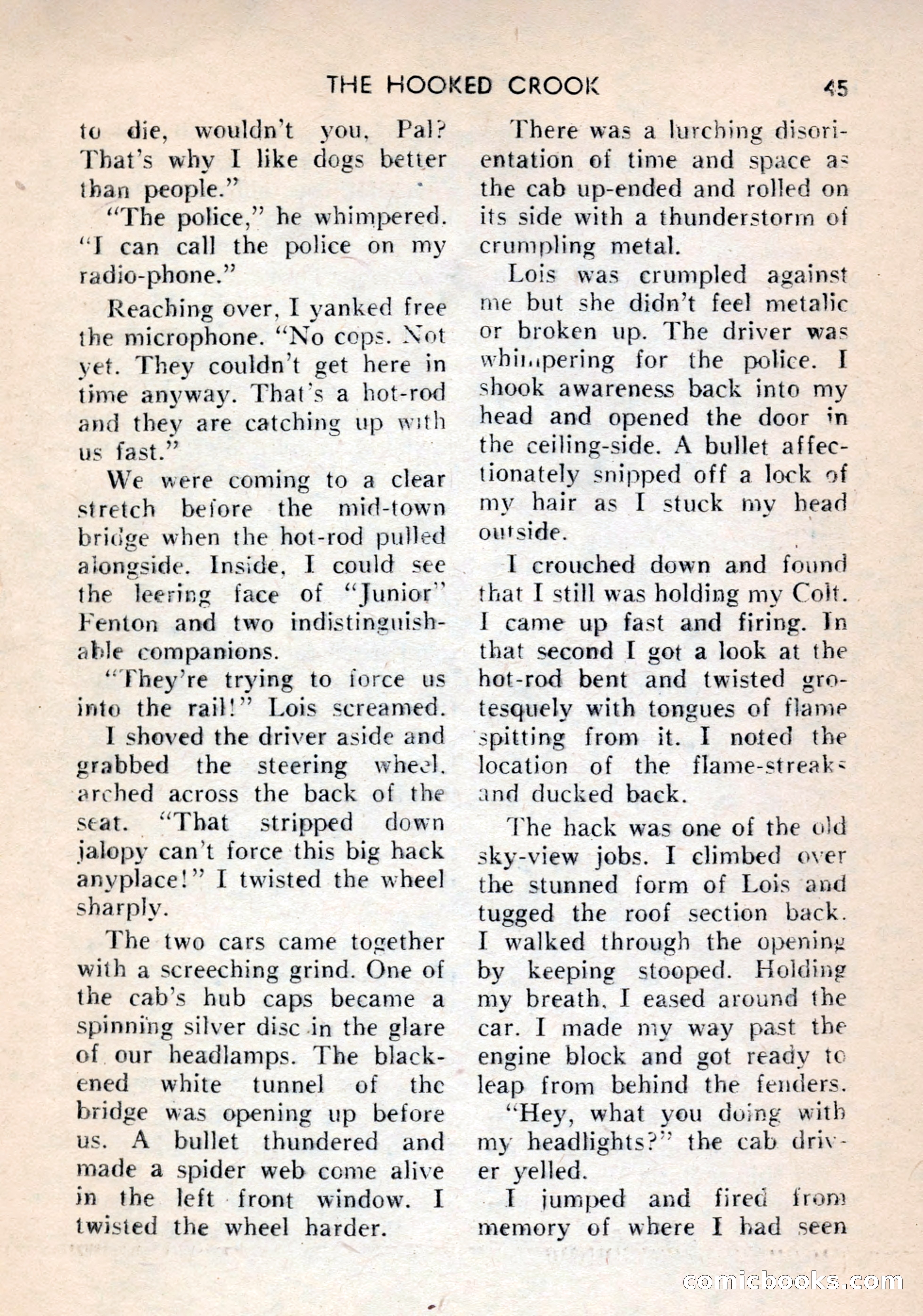 Terror Detective Story Magazine, October 1956 — page 47 of 132