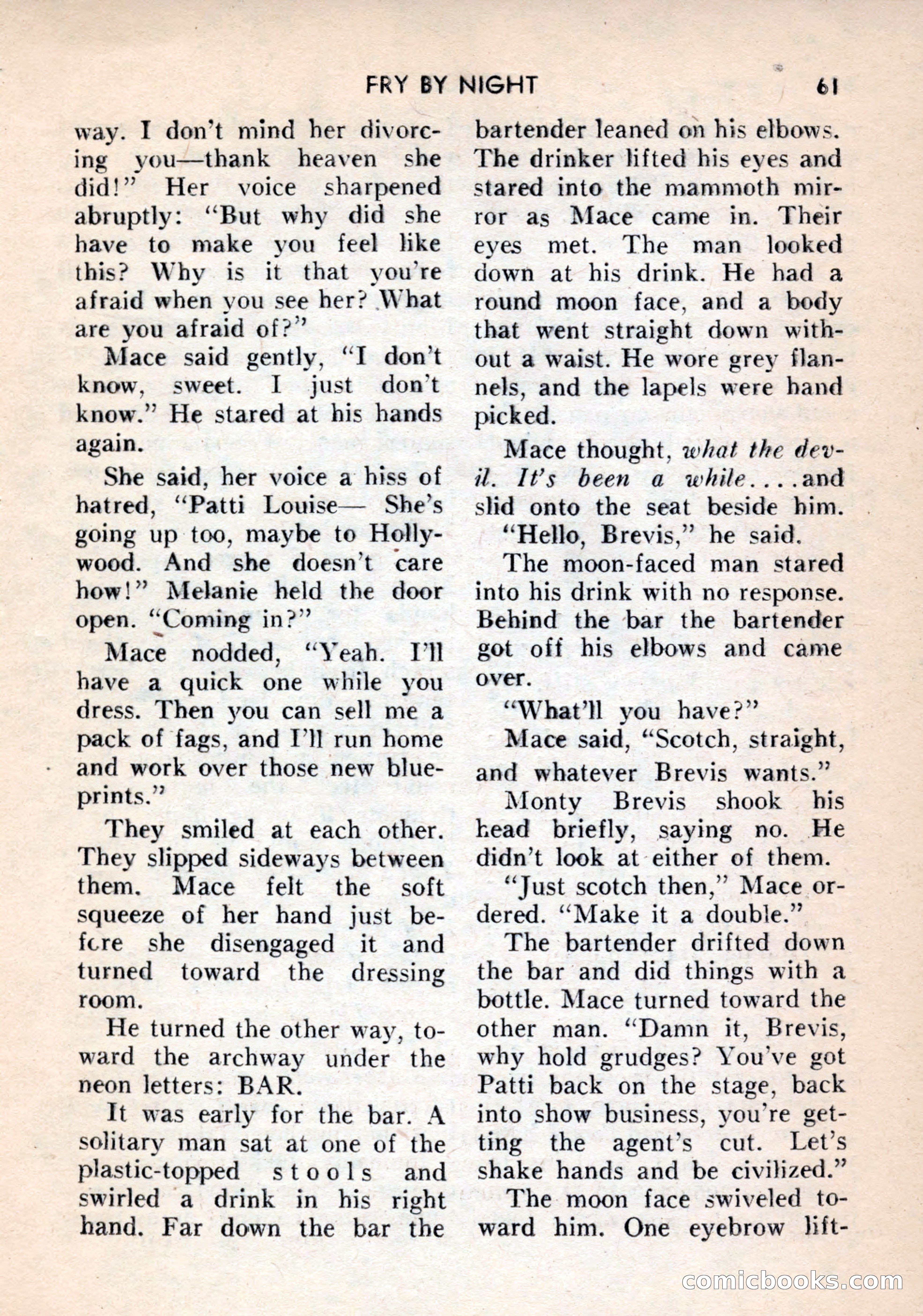 Terror Detective Story Magazine, October 1956 — page 63 of 132