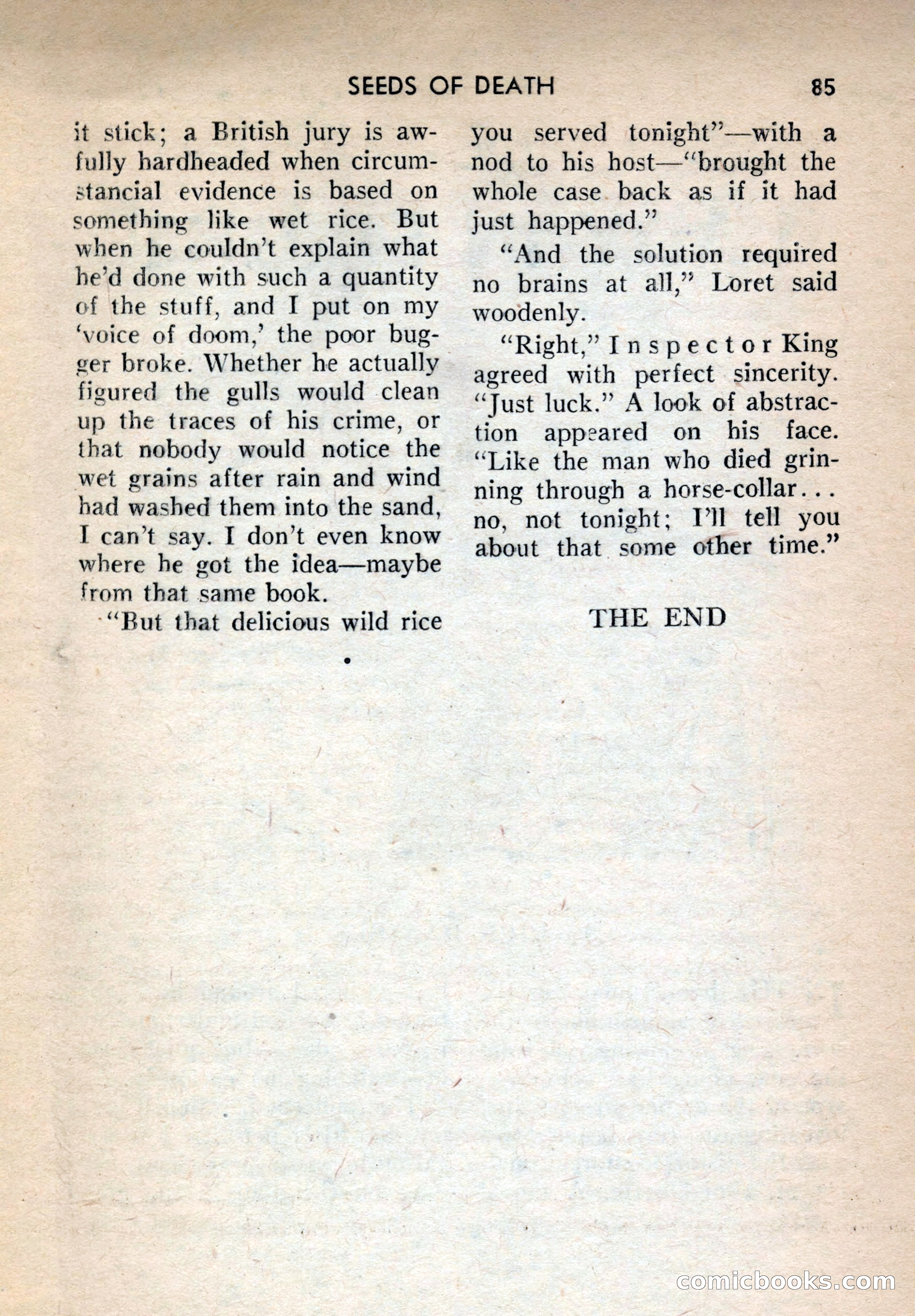 Terror Detective Story Magazine, October 1956 — page 87 of 132
