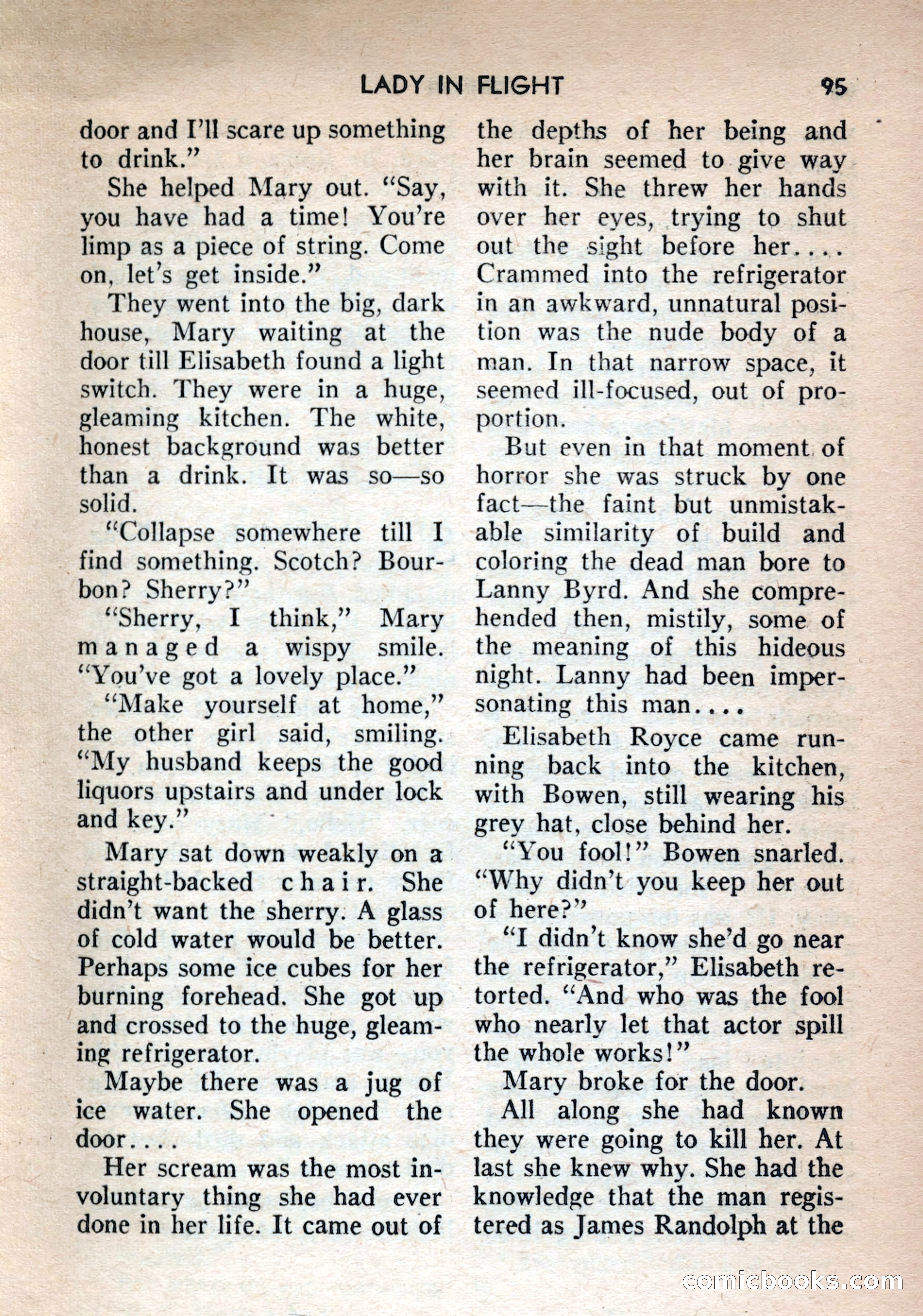 Terror Detective Story Magazine, October 1956 — page 97 of 132