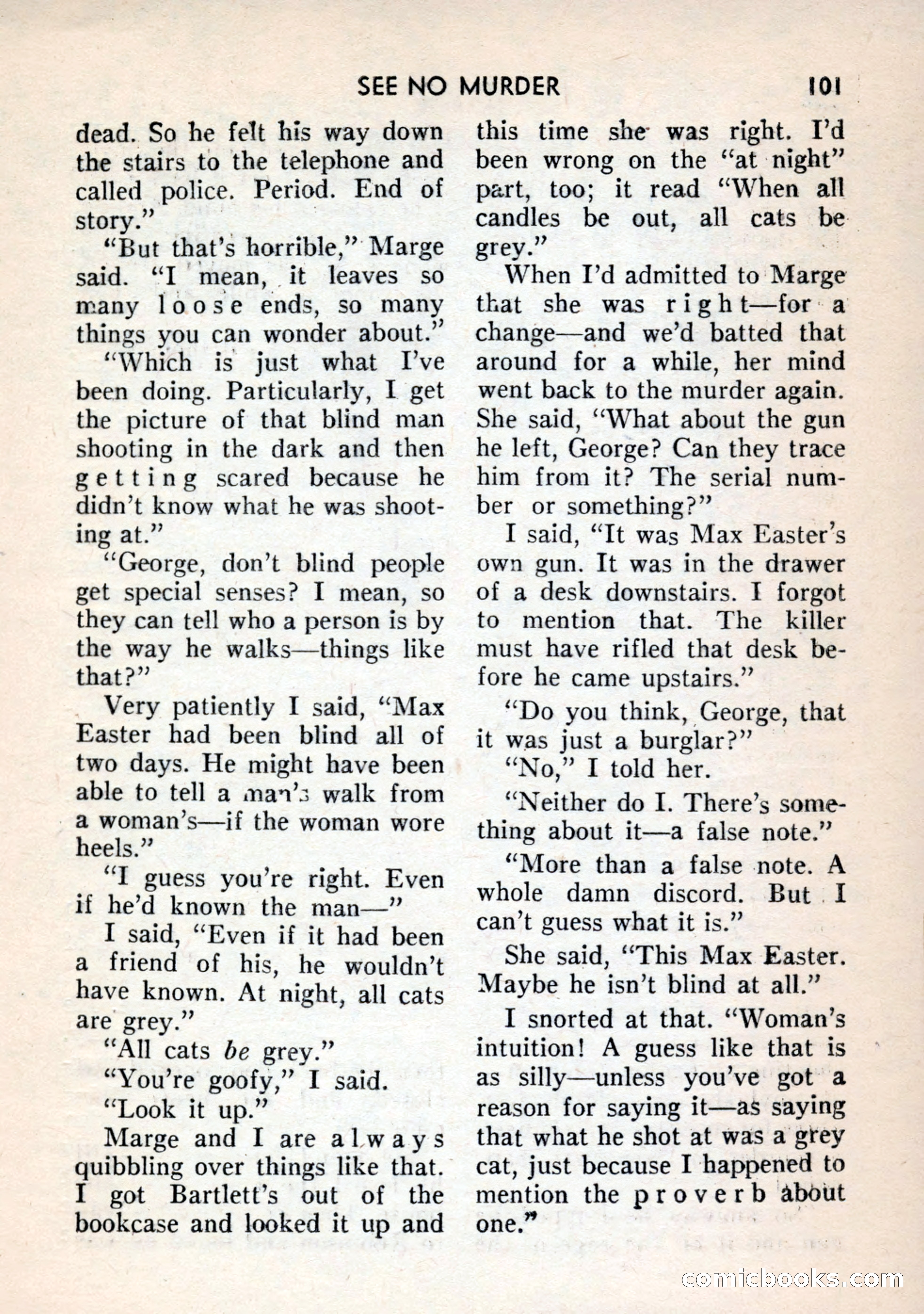 Terror Detective Story Magazine, October 1956 — page 103 of 132