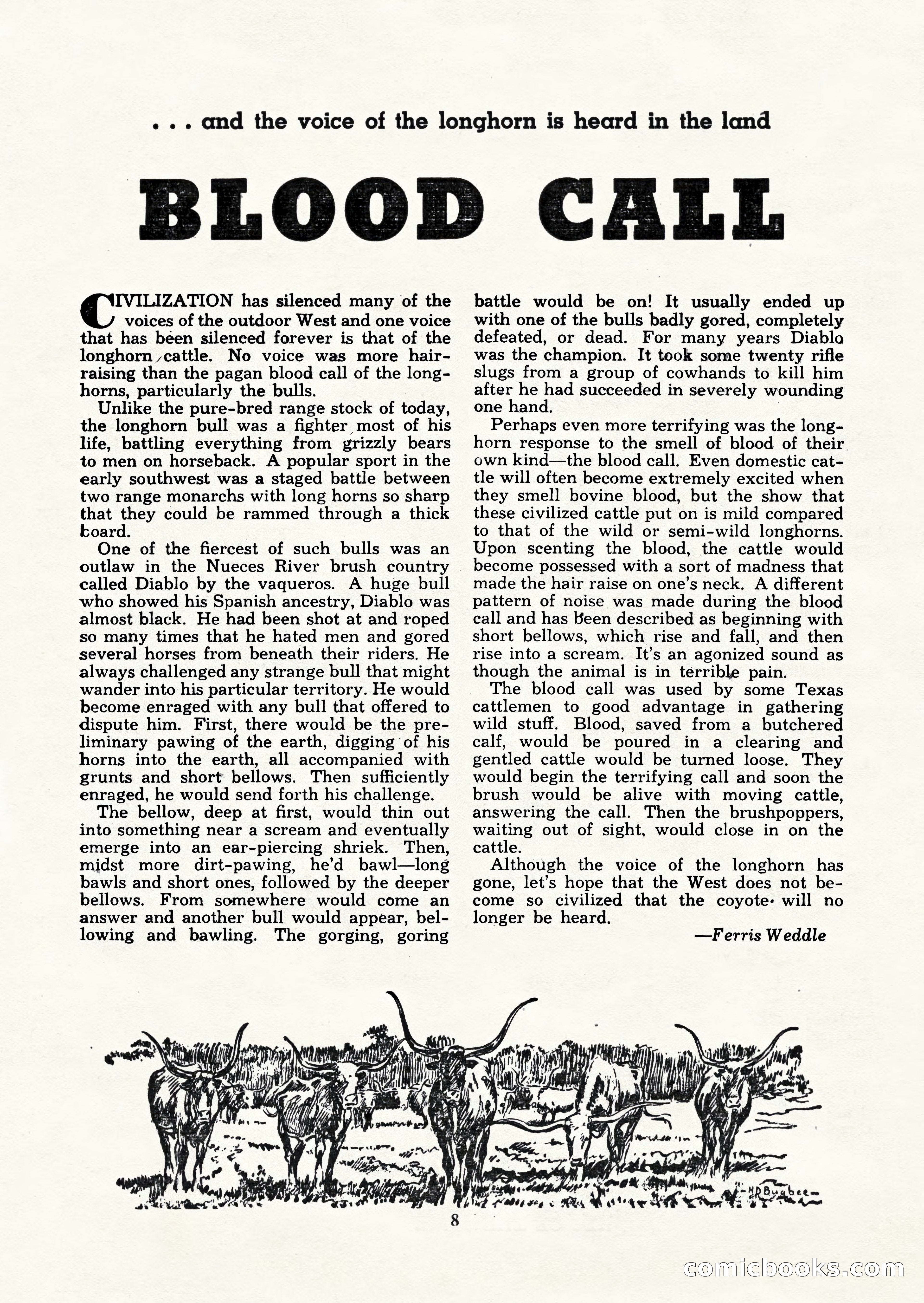 Texas Western, Vol. 1, No. 1 — page 8 of 114