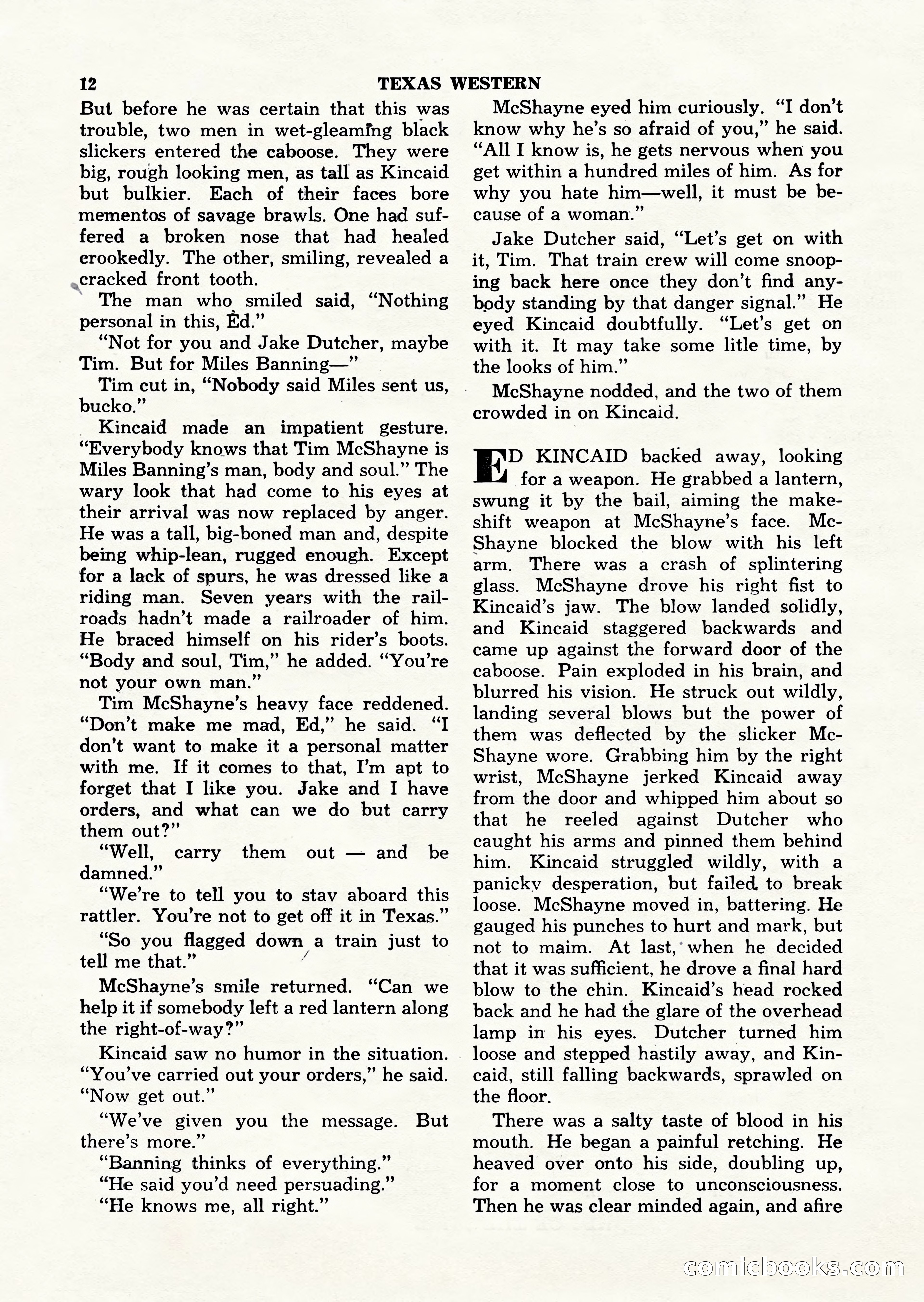 Texas Western, Vol. 1, No. 1 — page 12 of 114