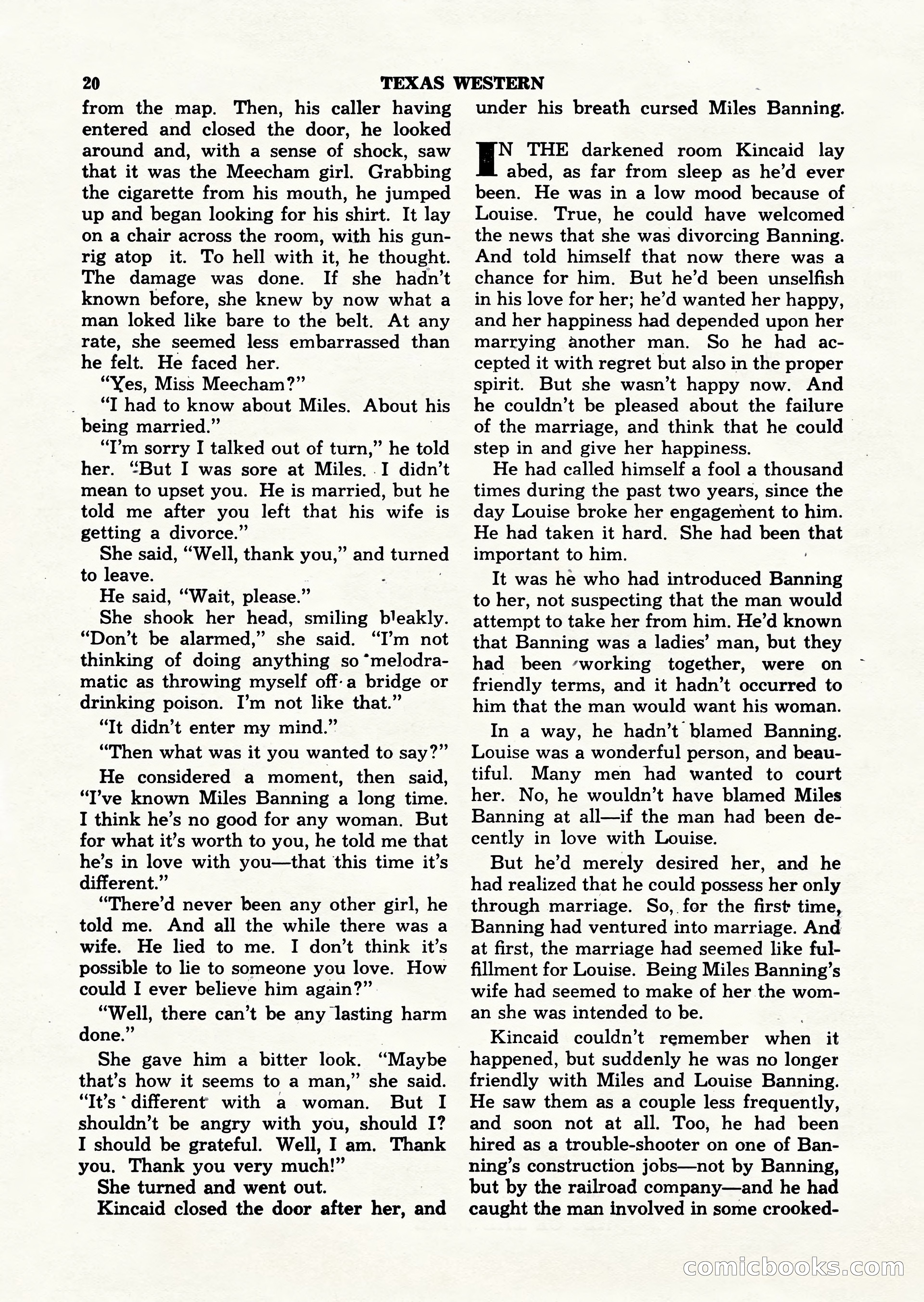Texas Western, Vol. 1, No. 1 — page 20 of 114
