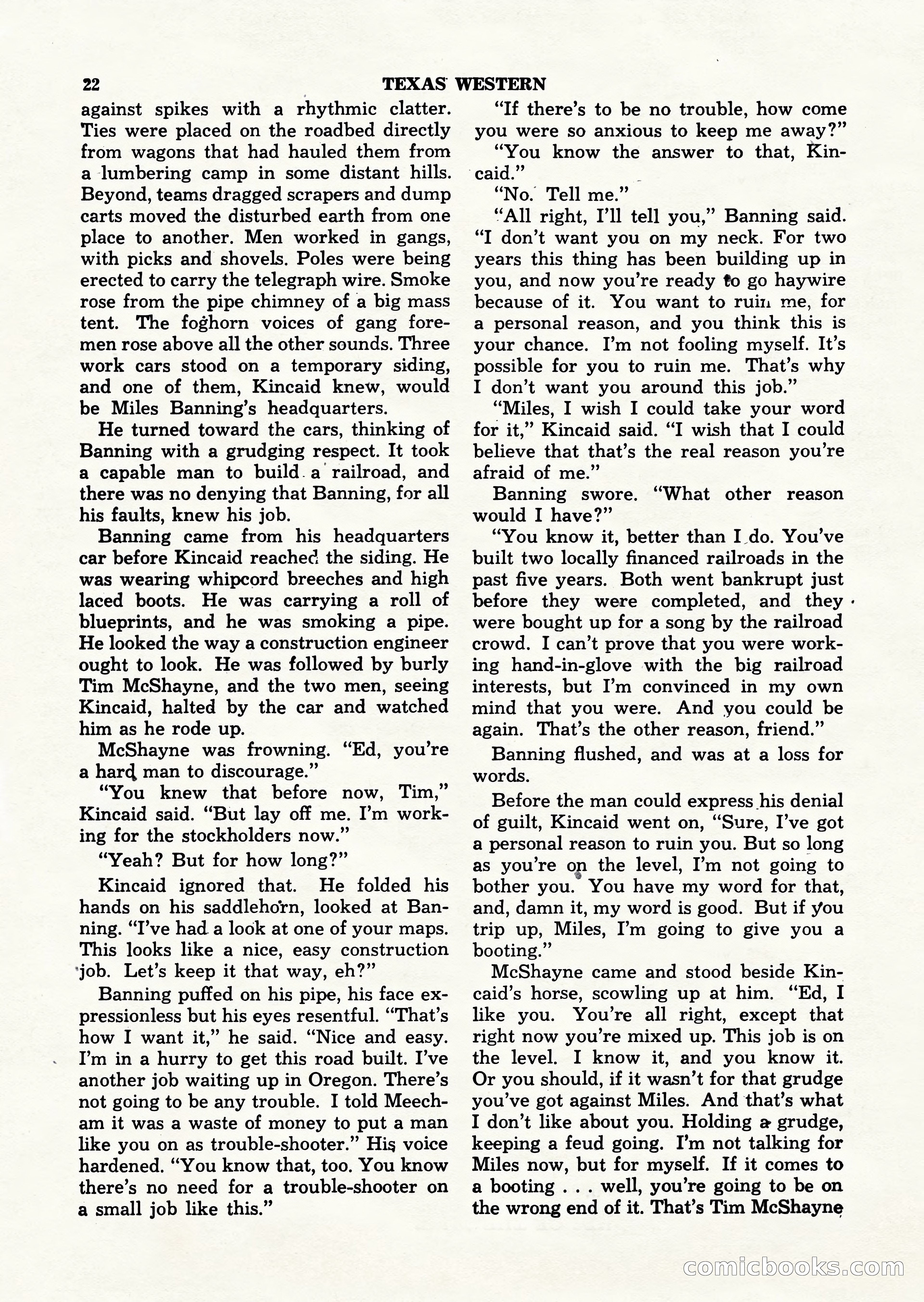 Texas Western, Vol. 1, No. 1 — page 22 of 114