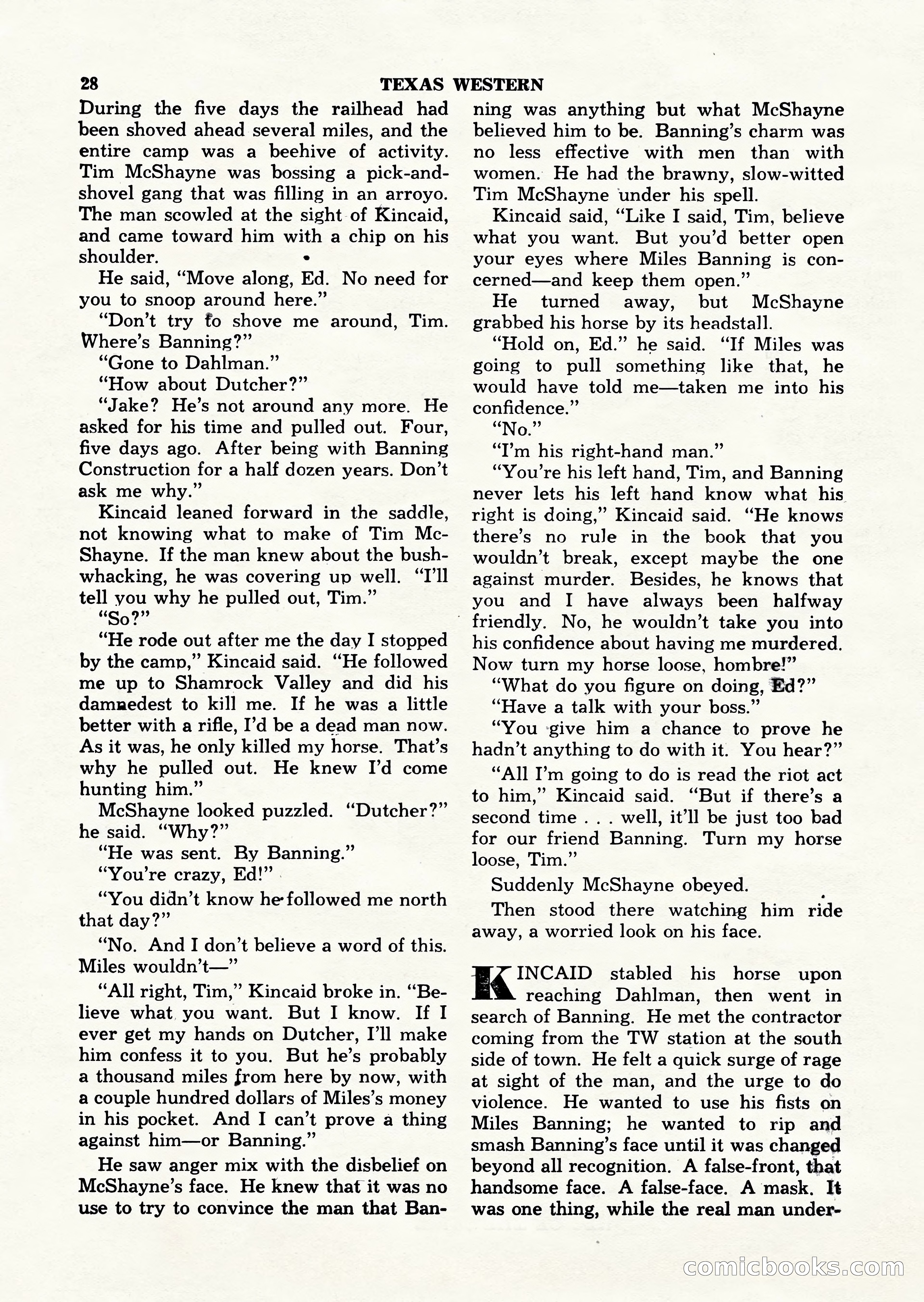 Texas Western, Vol. 1, No. 1 — page 28 of 114