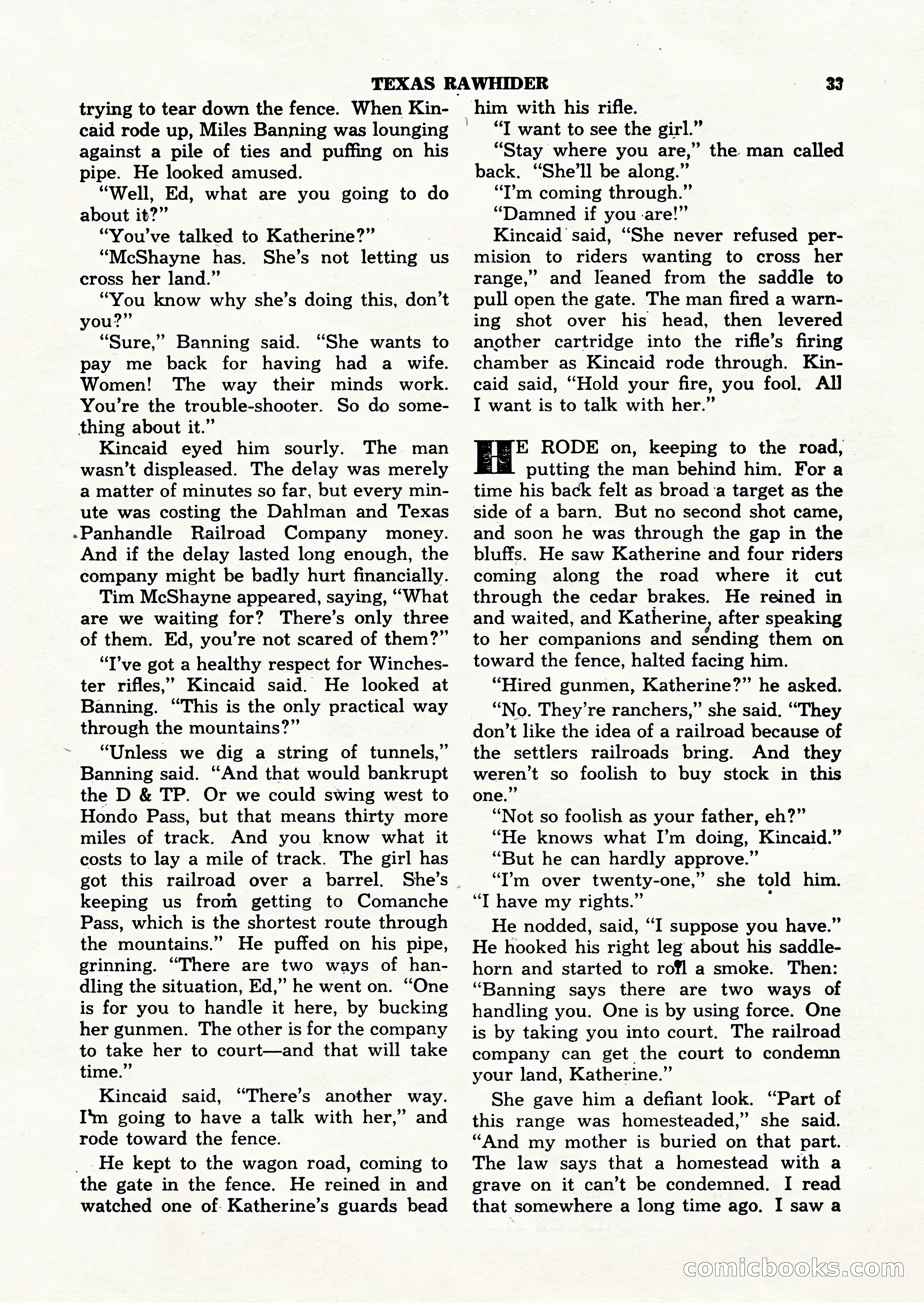 Texas Western, Vol. 1, No. 1 — page 33 of 114