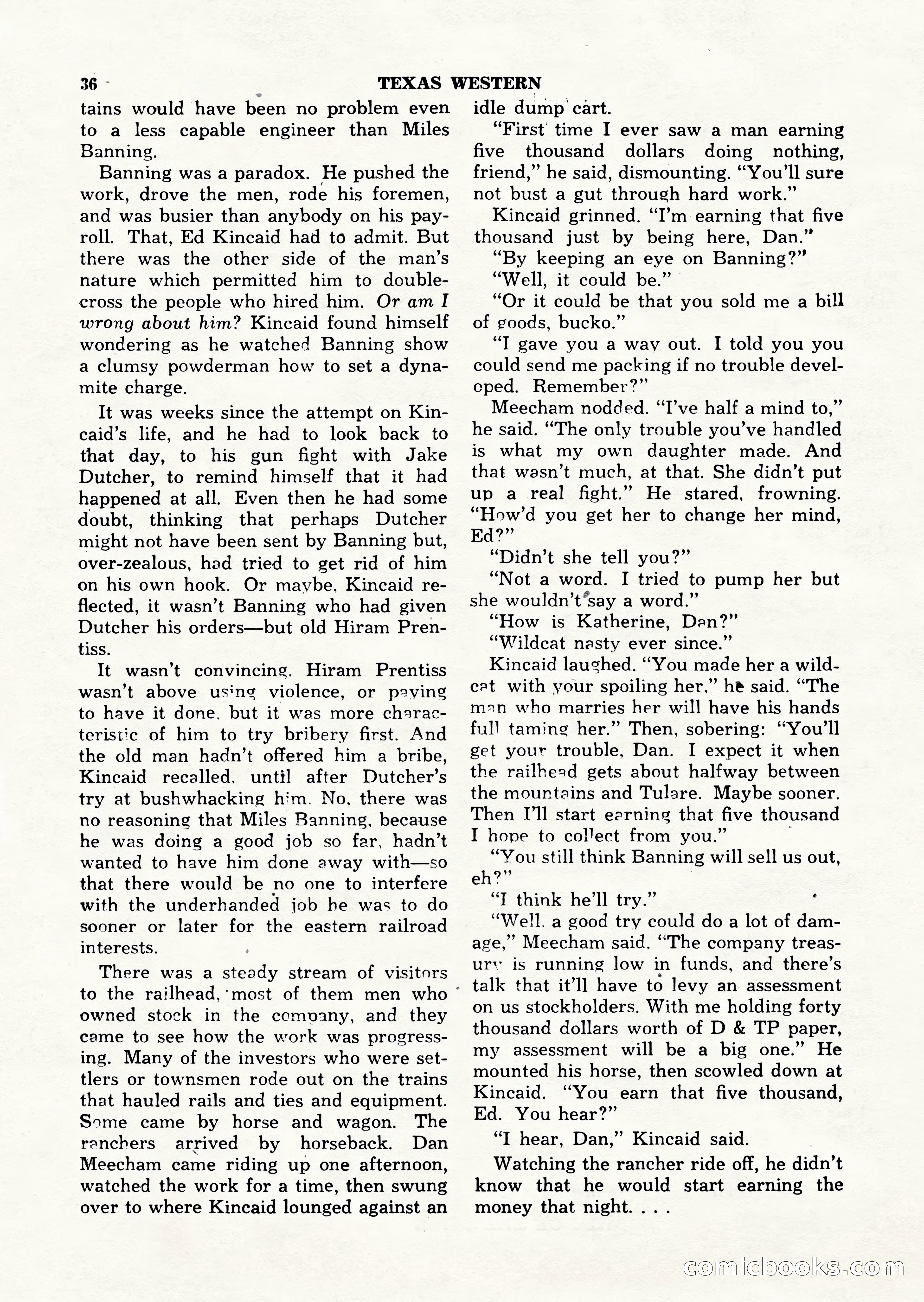 Texas Western, Vol. 1, No. 1 — page 36 of 114