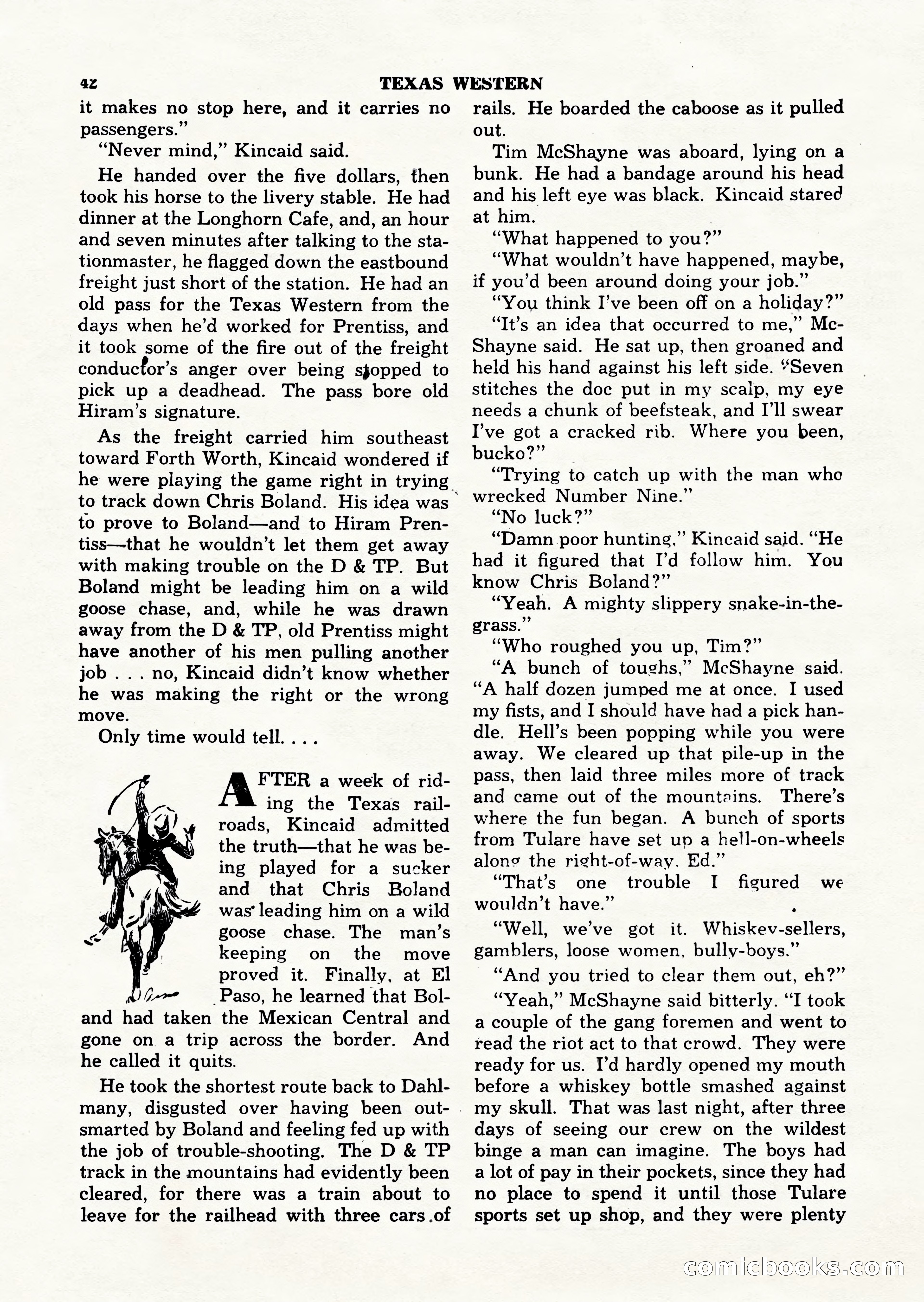 Texas Western, Vol. 1, No. 1 — page 42 of 114
