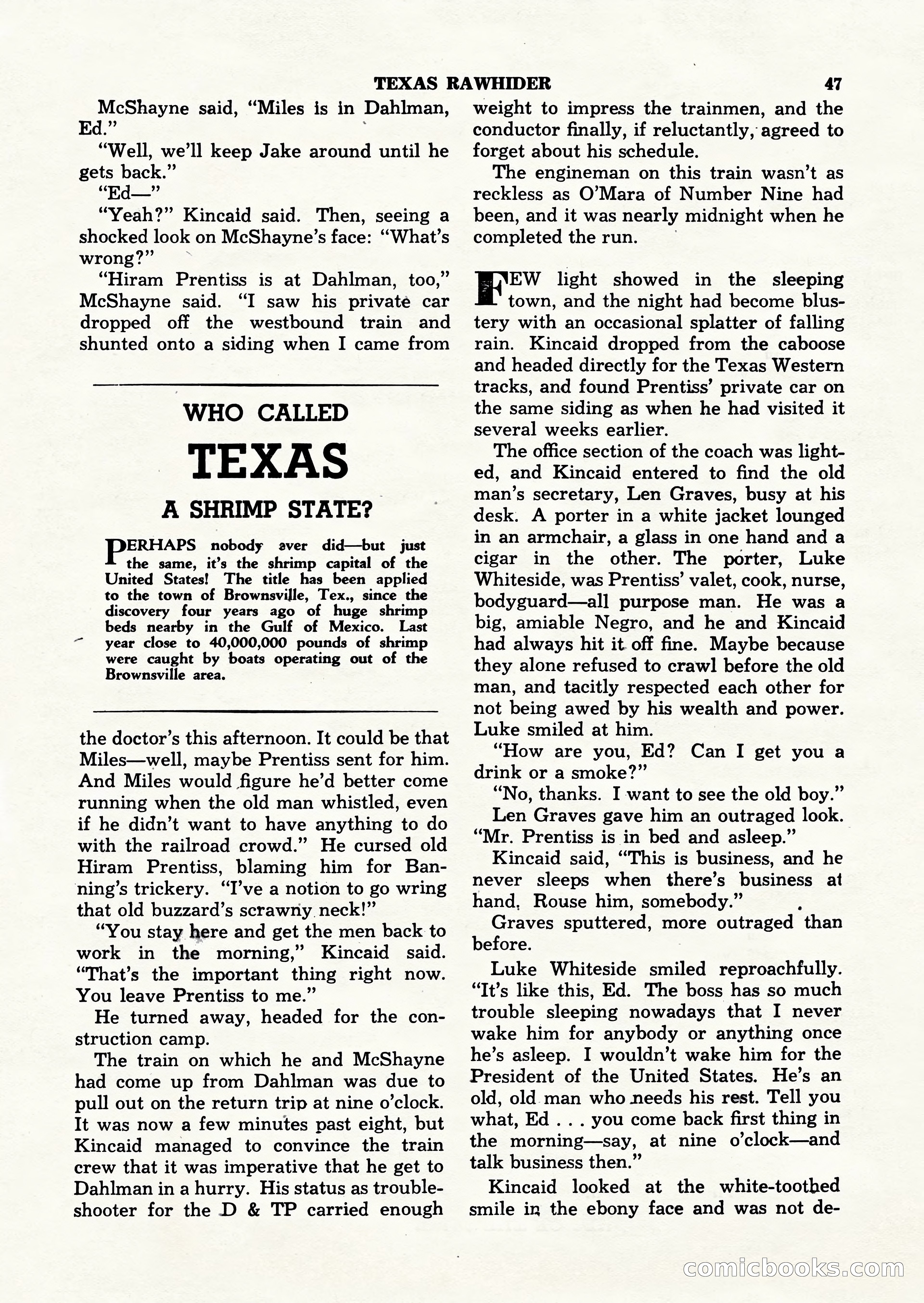 Texas Western, Vol. 1, No. 1 — page 47 of 114