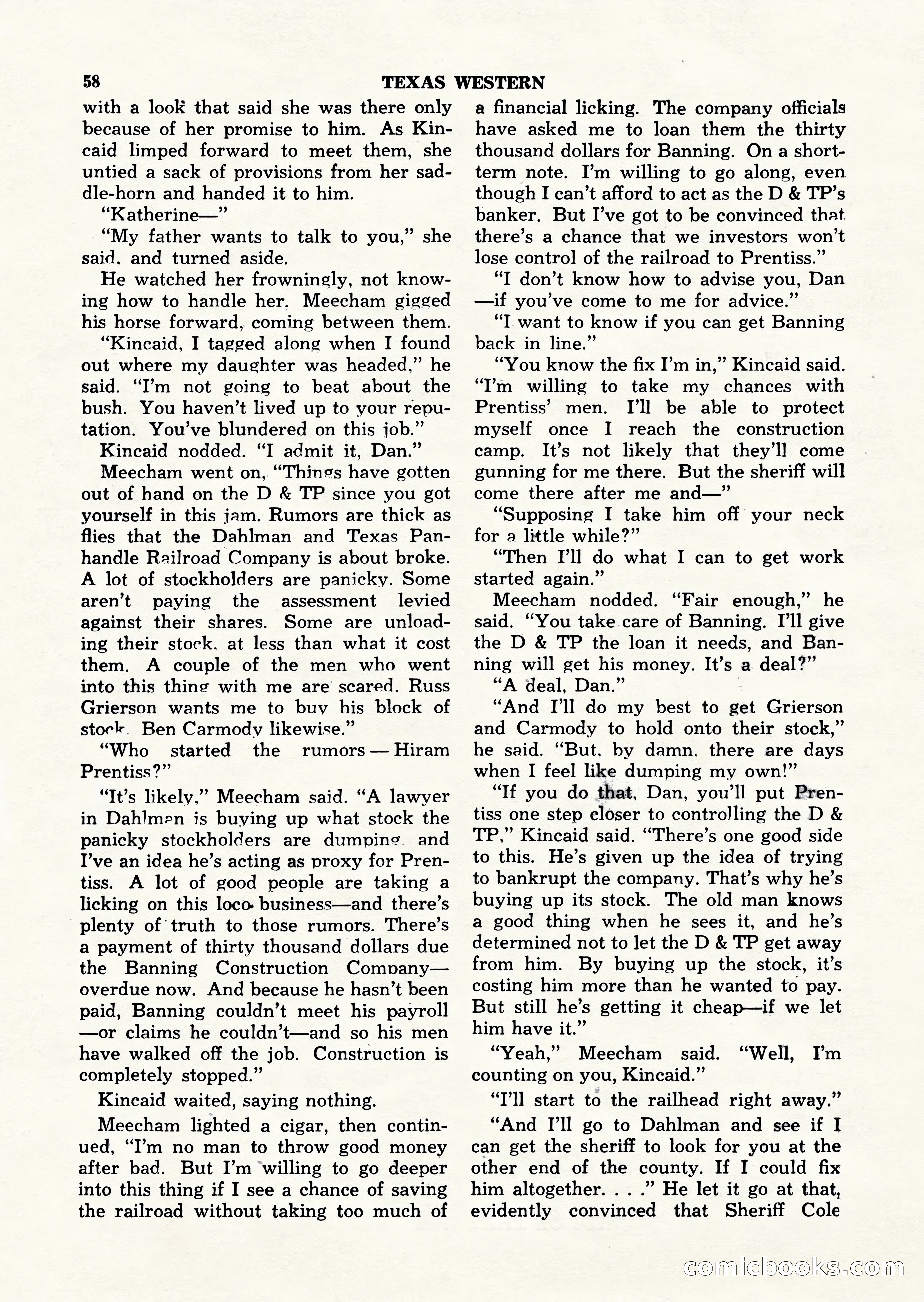 Texas Western, Vol. 1, No. 1 — page 58 of 114