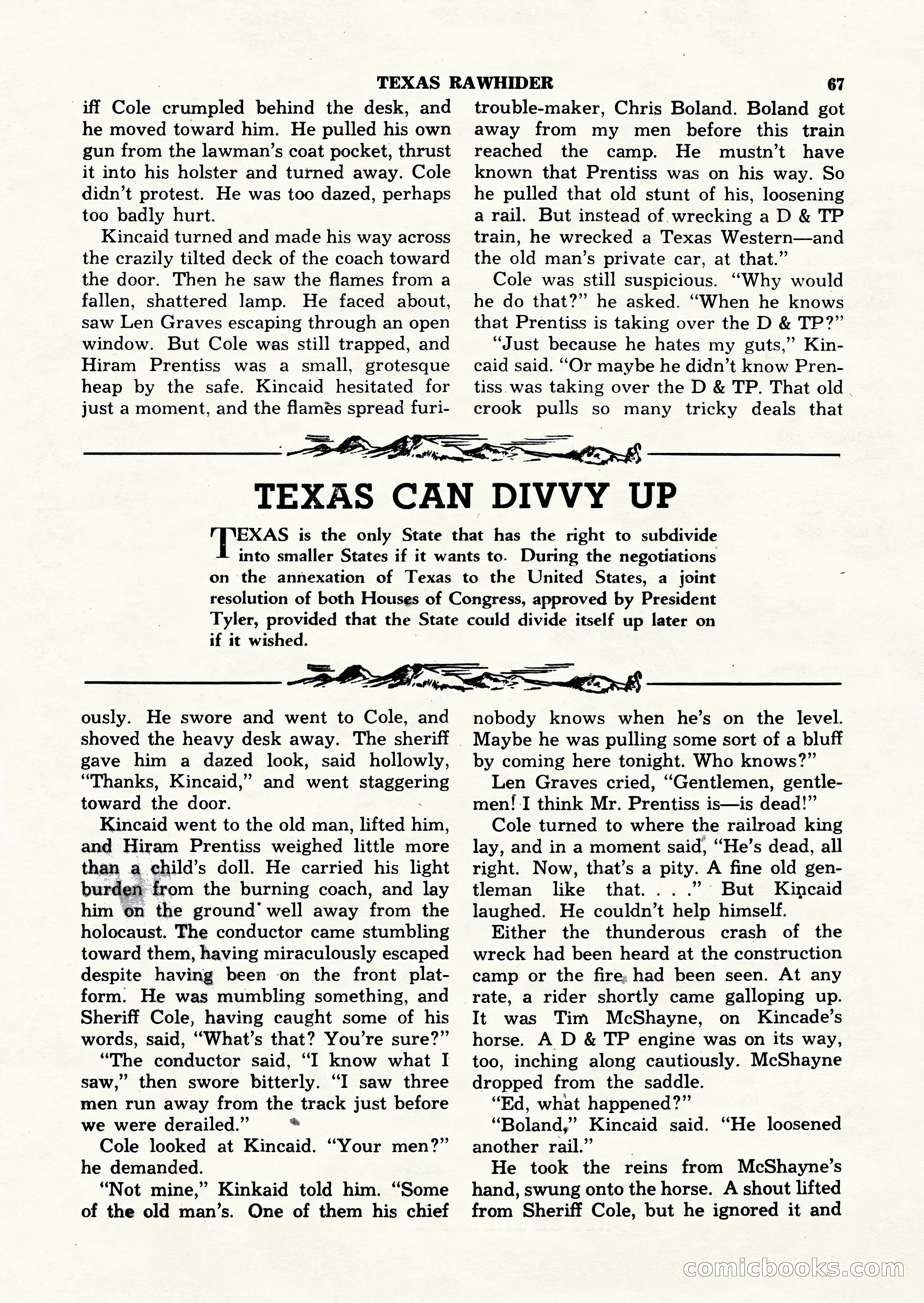 Texas Western, Vol. 1, No. 1 — page 67 of 114