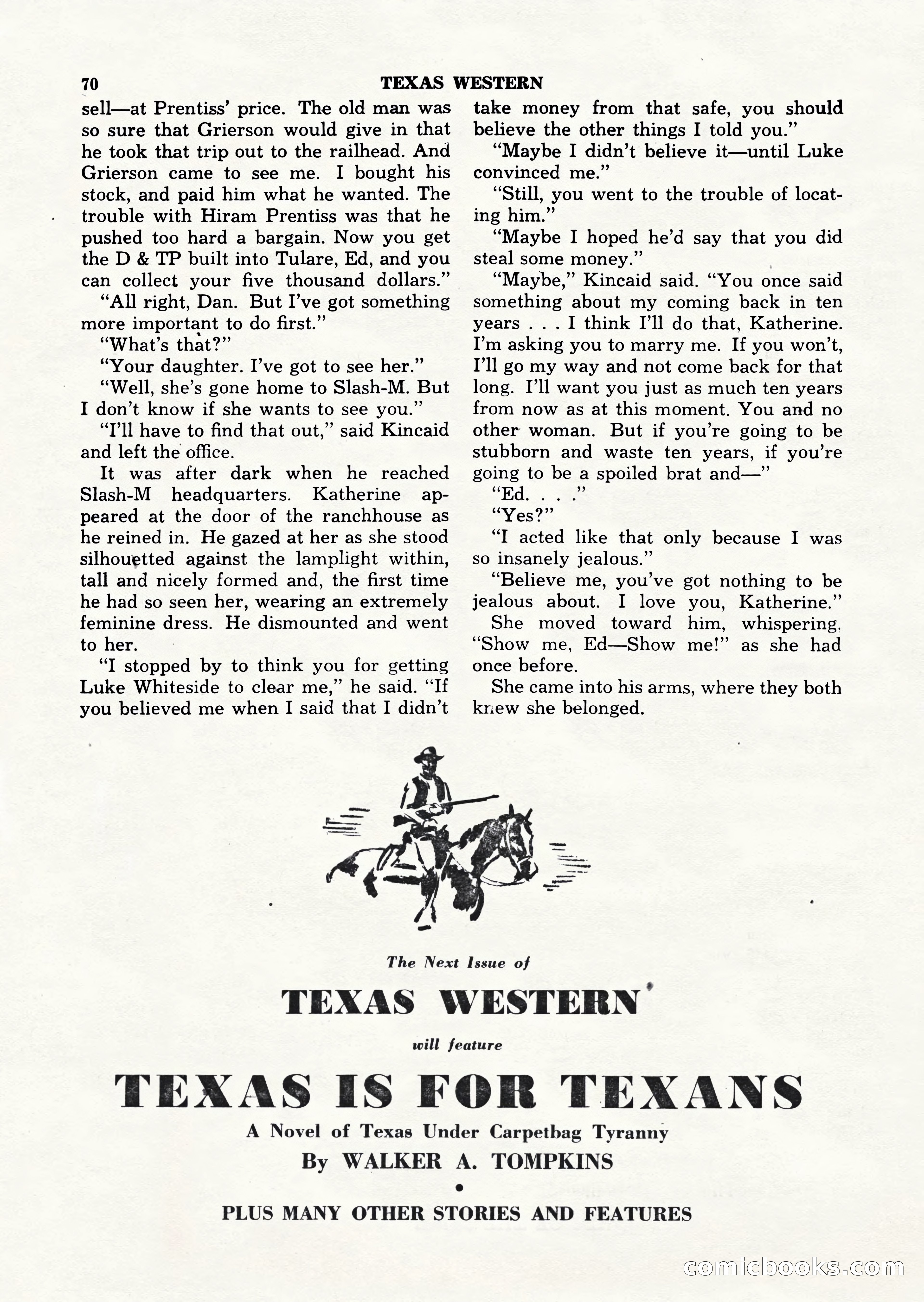 Texas Western, Vol. 1, No. 1 — page 70 of 114