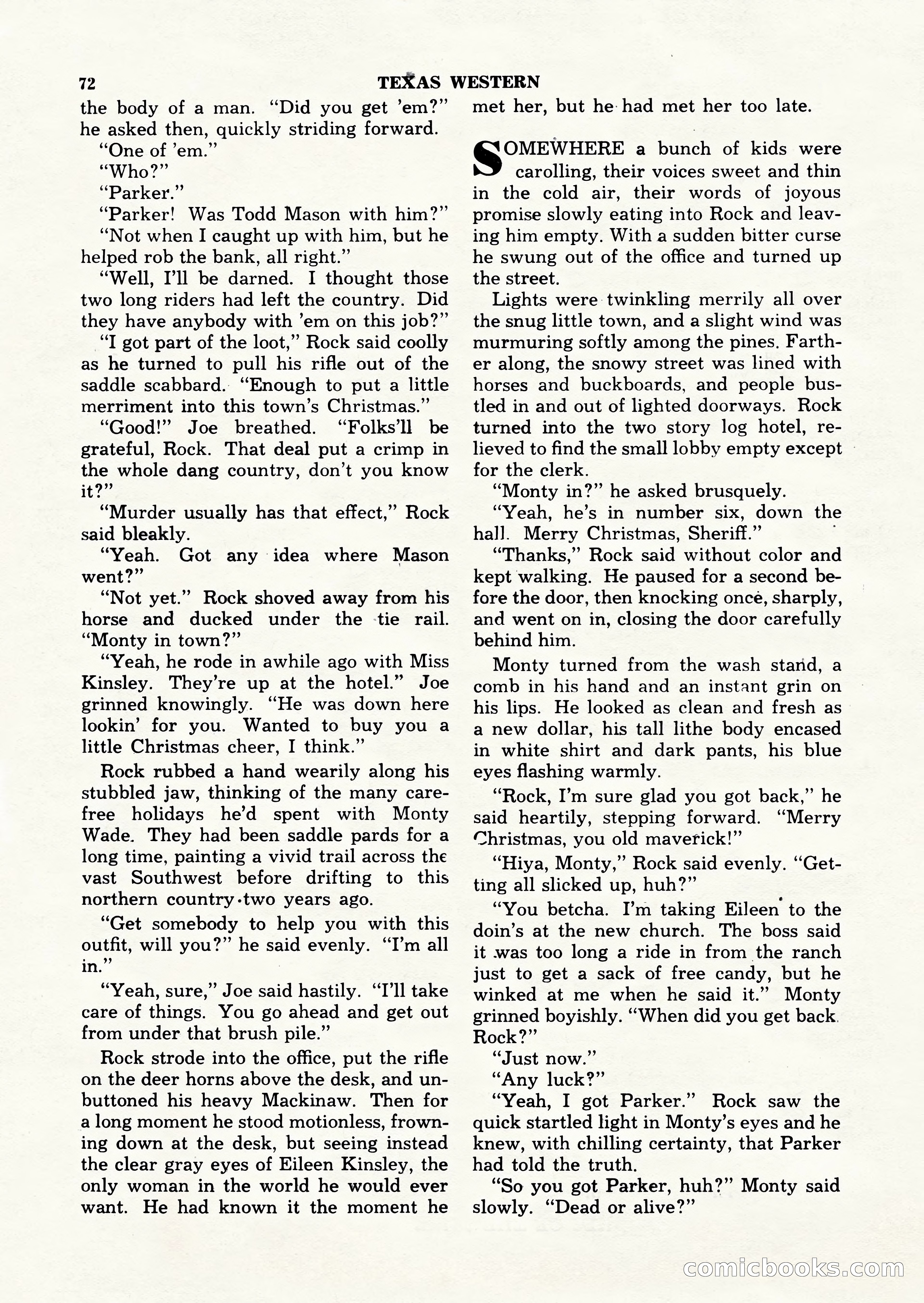 Texas Western, Vol. 1, No. 1 — page 72 of 114