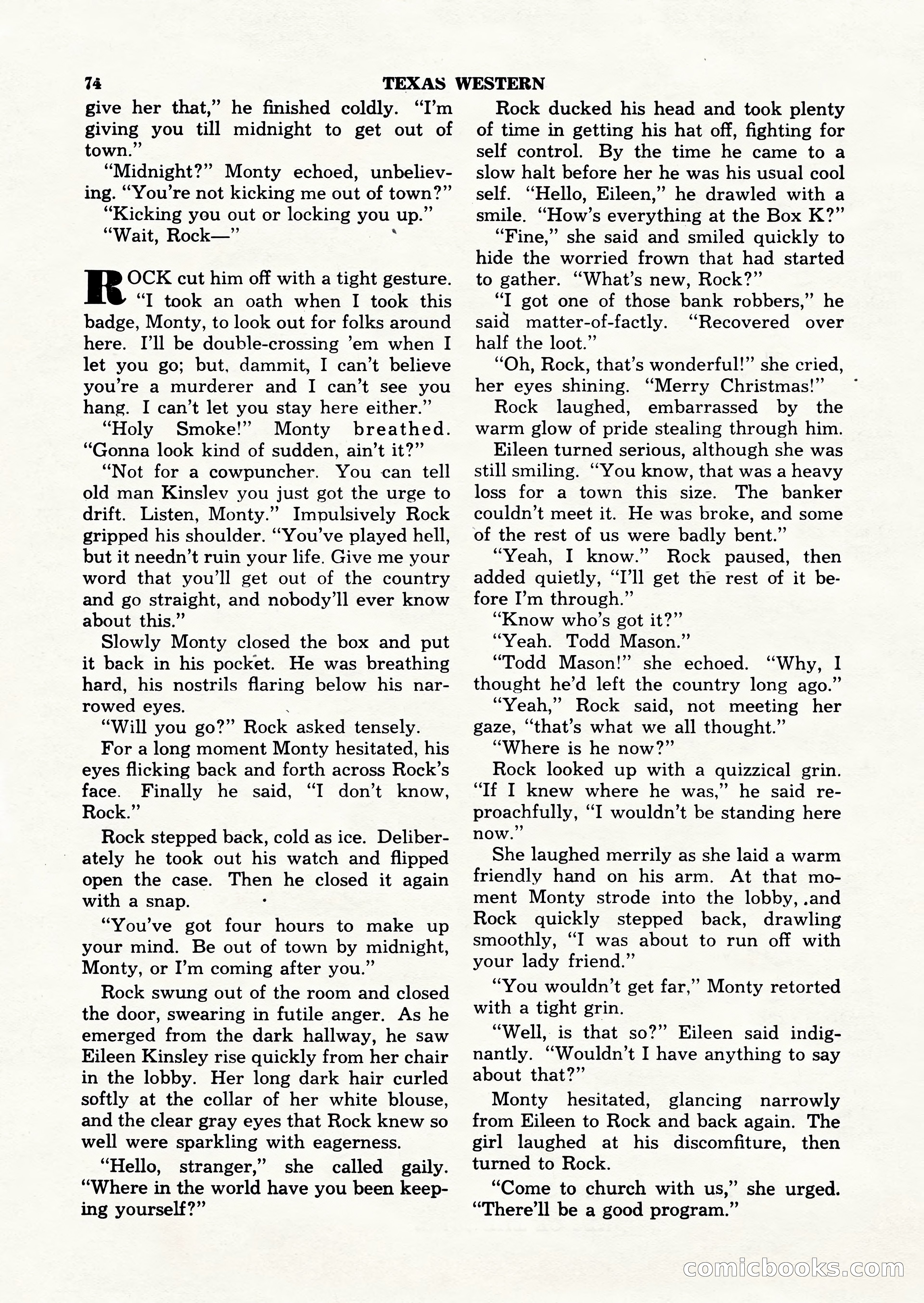 Texas Western, Vol. 1, No. 1 — page 74 of 114