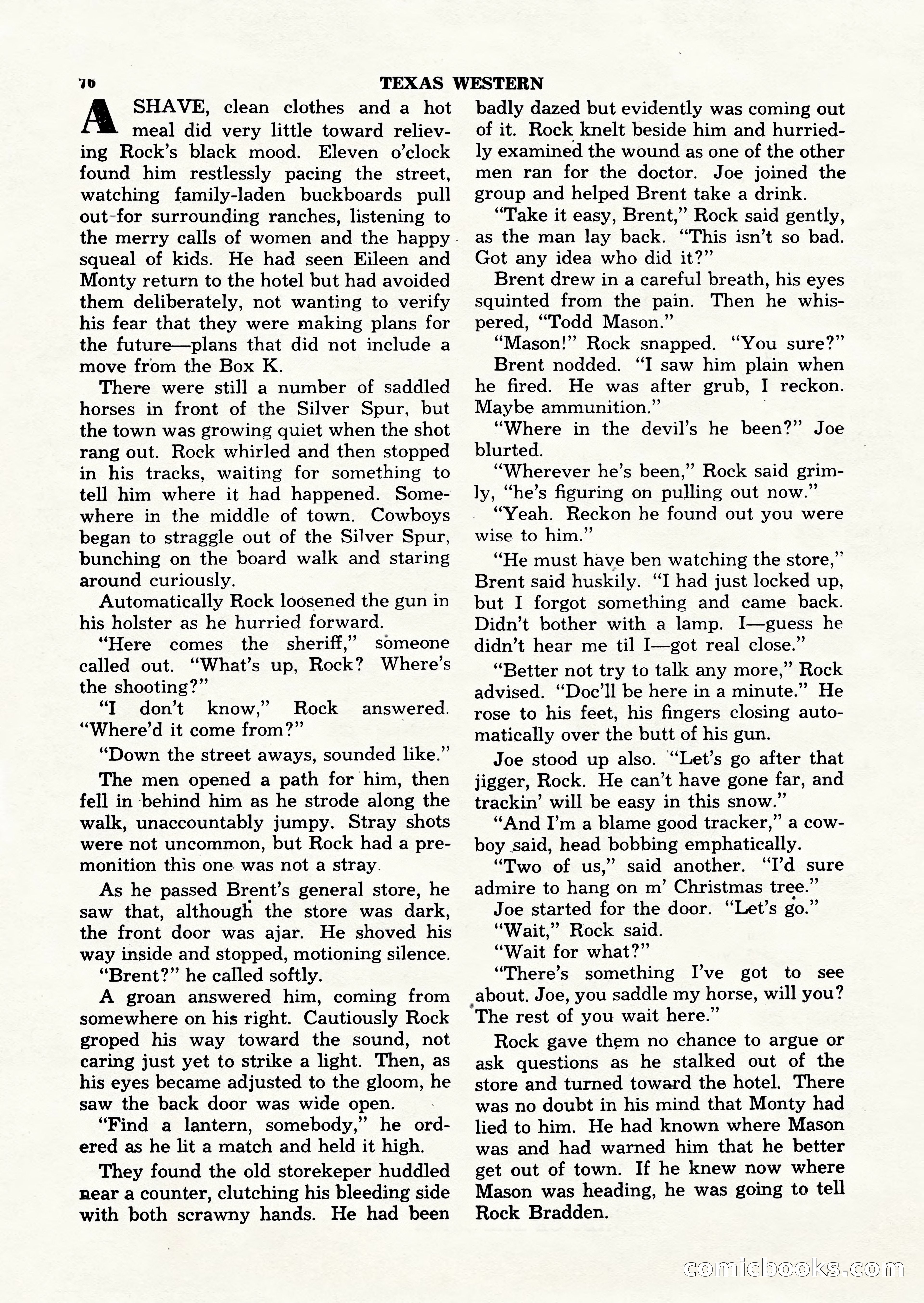 Texas Western, Vol. 1, No. 1 — page 76 of 114