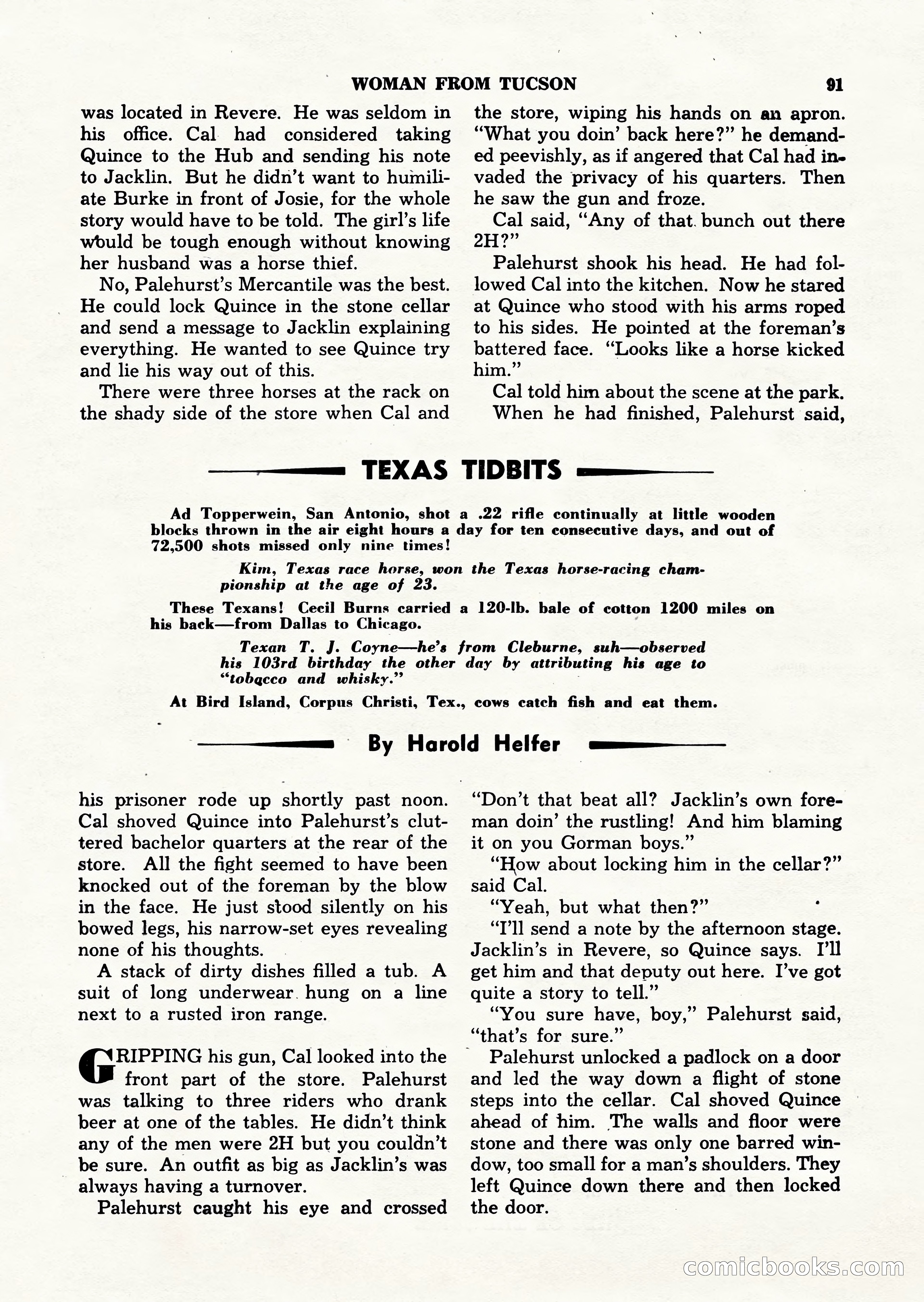 Texas Western, Vol. 1, No. 1 — page 91 of 114
