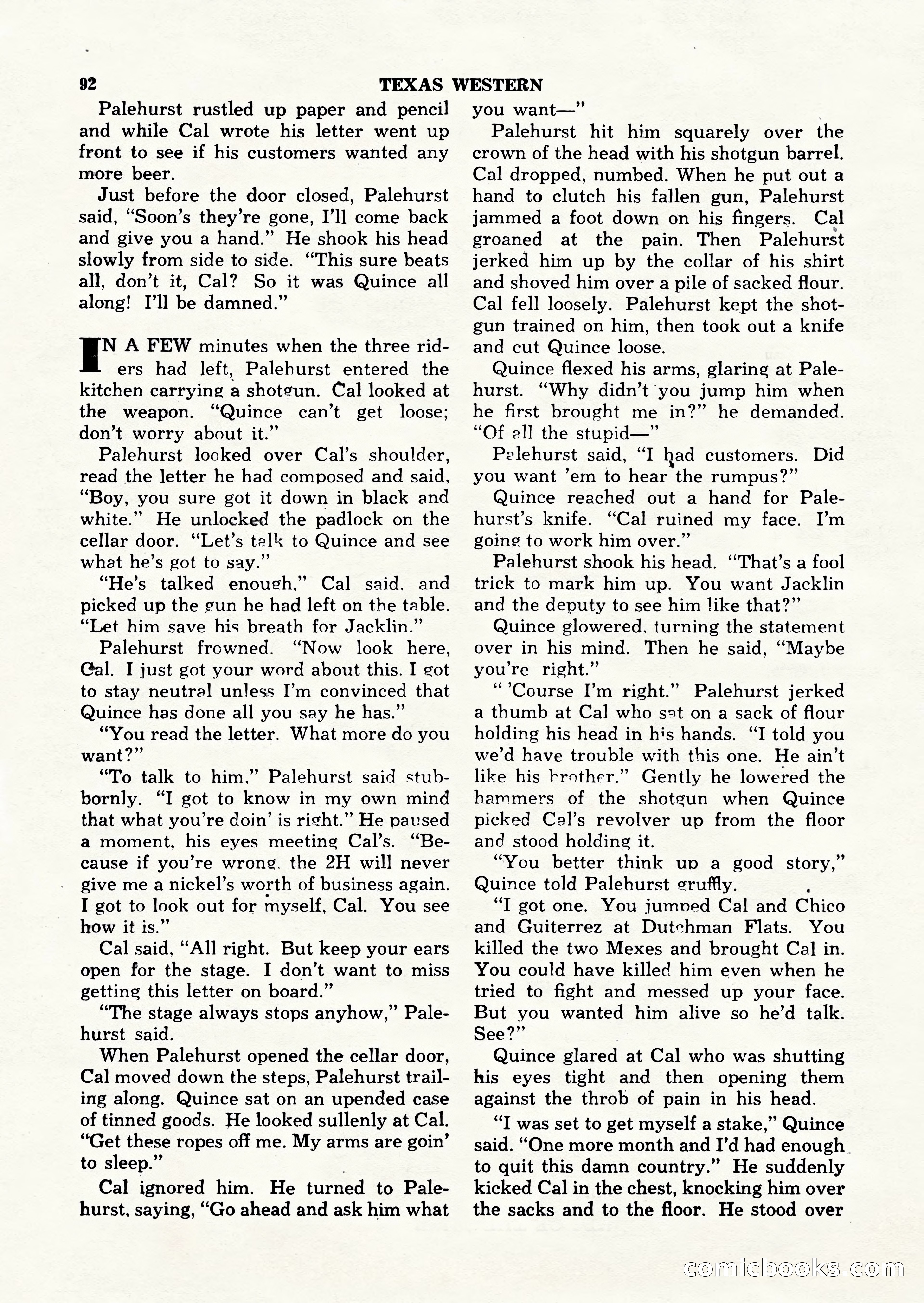 Texas Western, Vol. 1, No. 1 — page 92 of 114