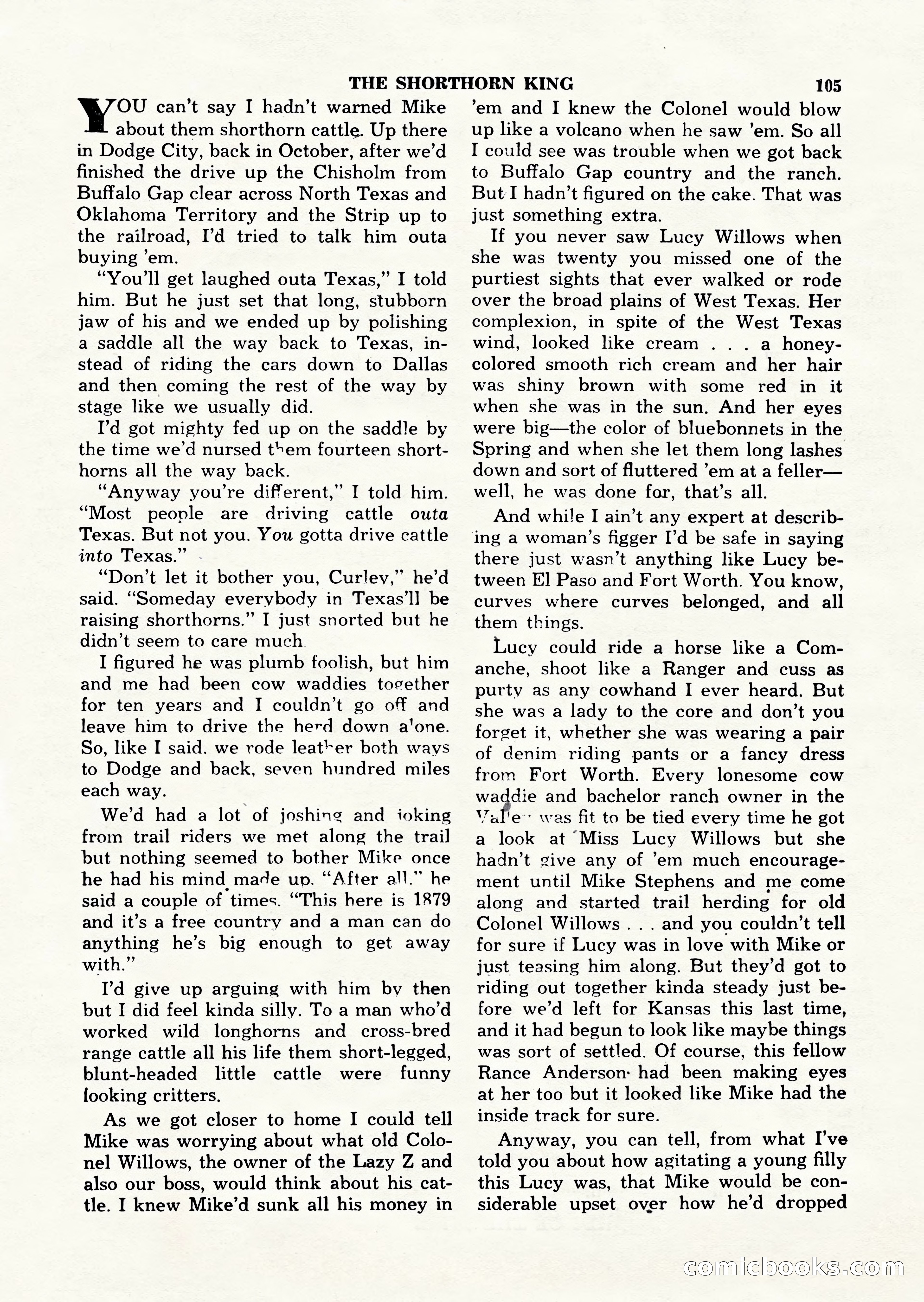 Texas Western, Vol. 1, No. 1 — page 103 of 114